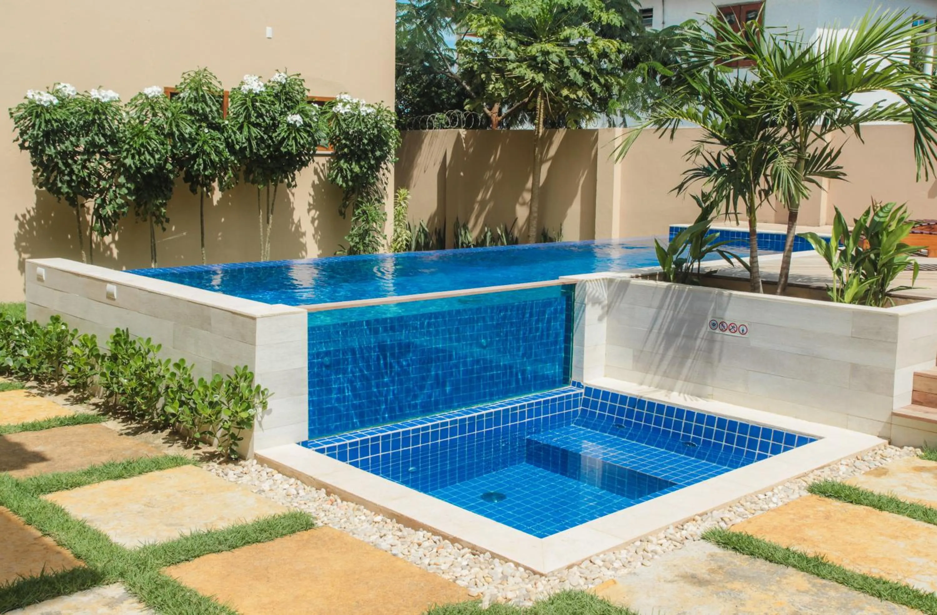 Swimming pool in Villa das Palmeiras Jeri