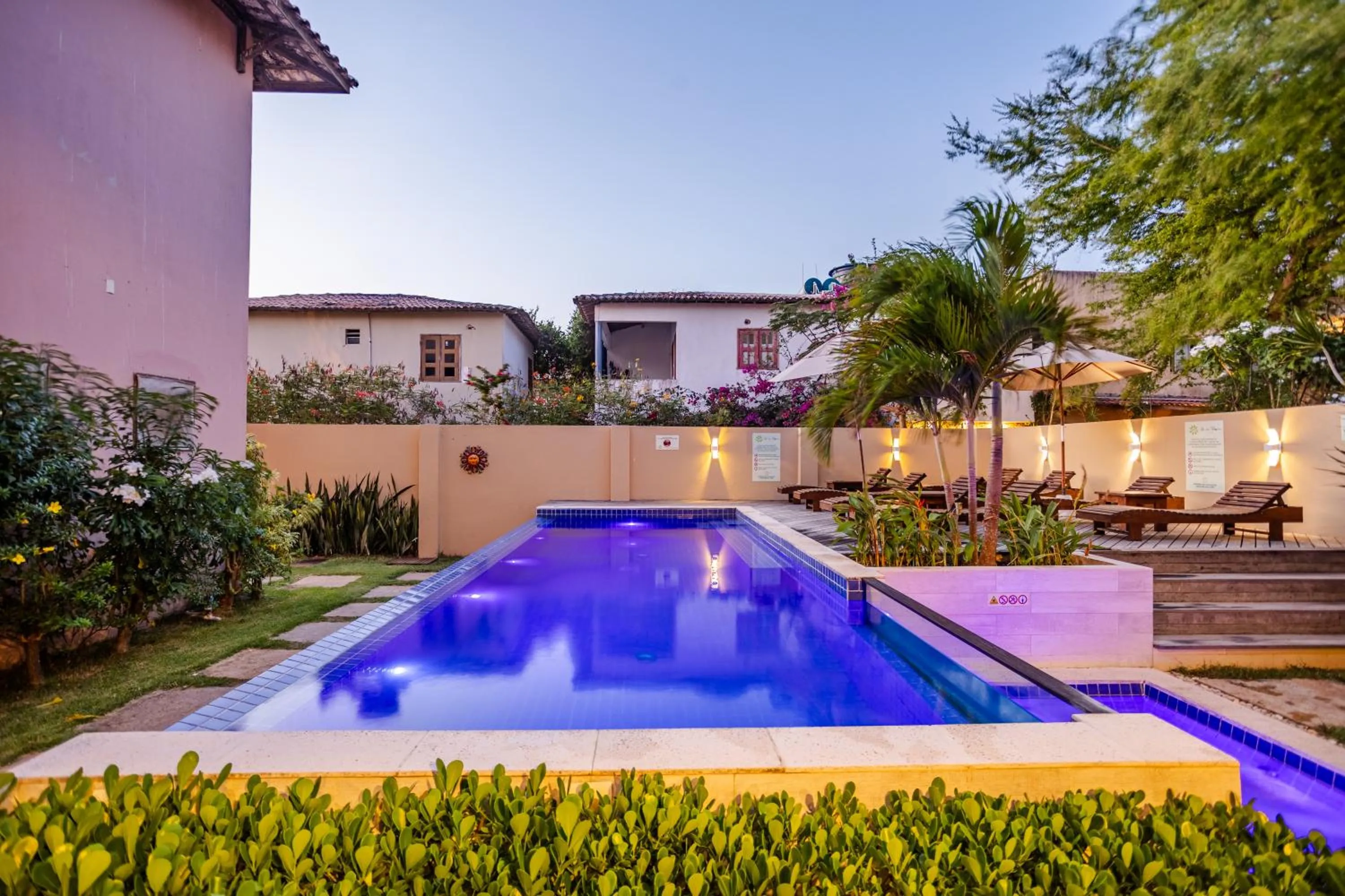 Swimming pool in Villa das Palmeiras Jeri