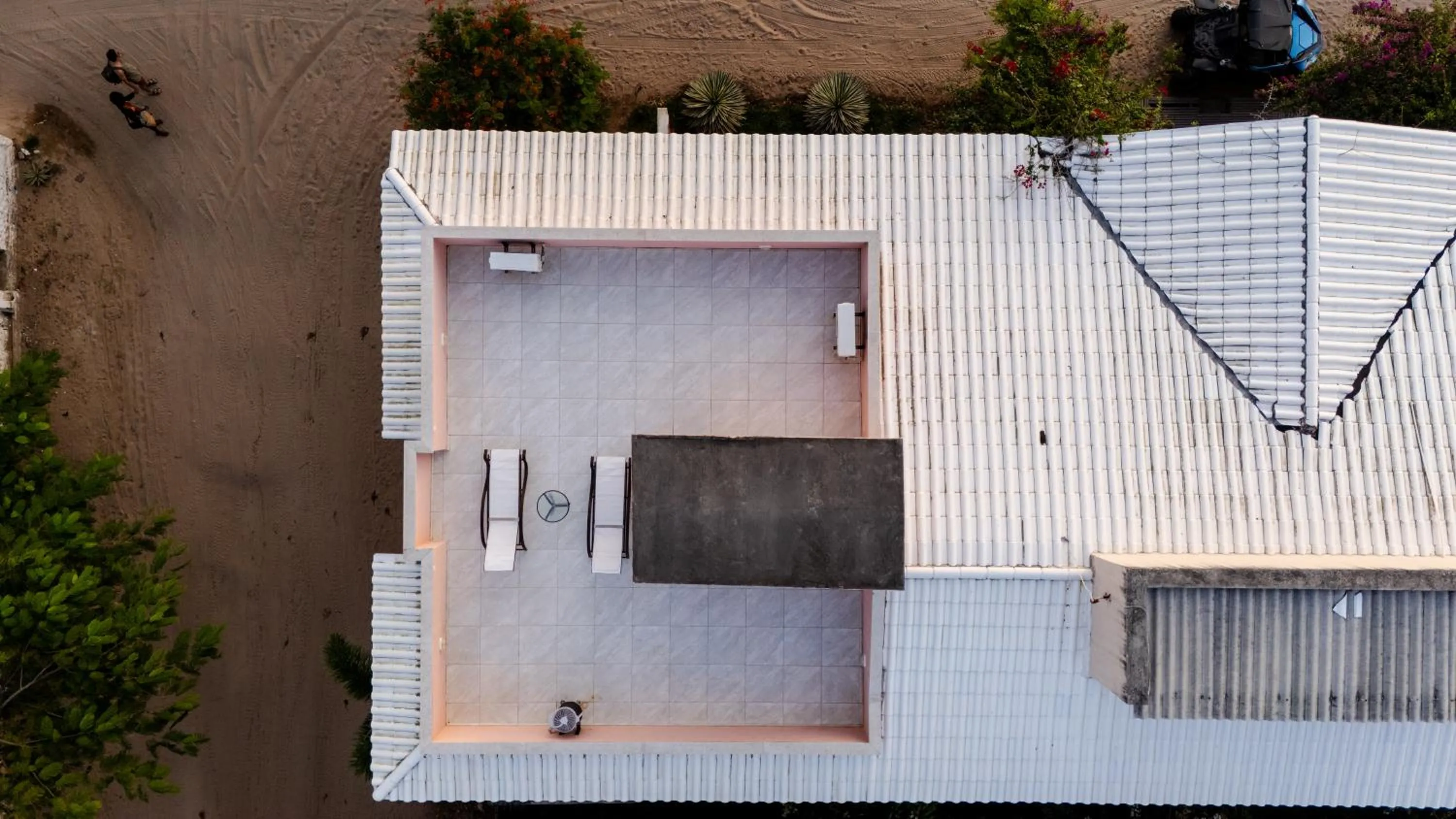 Balcony/Terrace in Villa das Palmeiras Jeri
