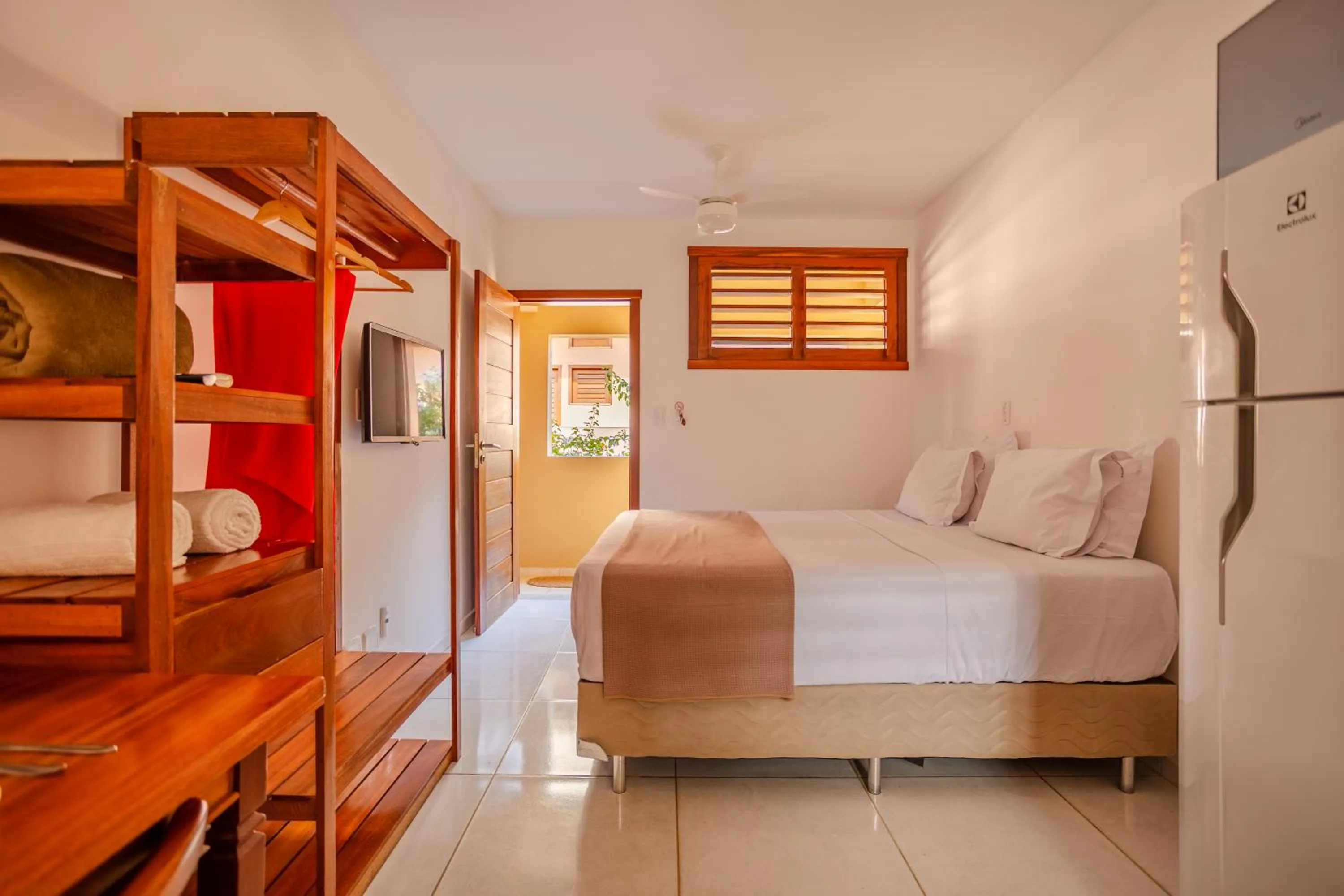 Bedroom, Bed in Villa das Palmeiras Jeri