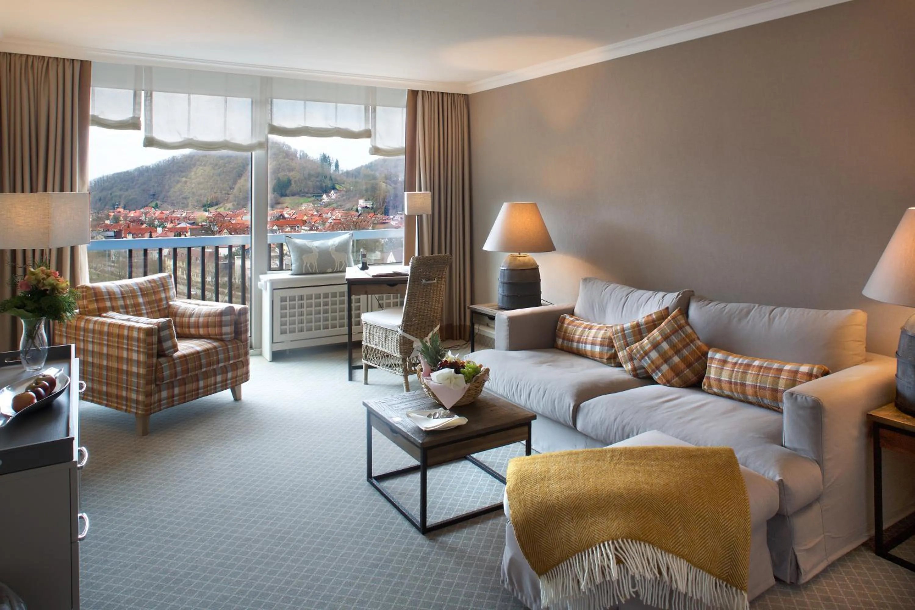 Living room in revita - naturresort & spa