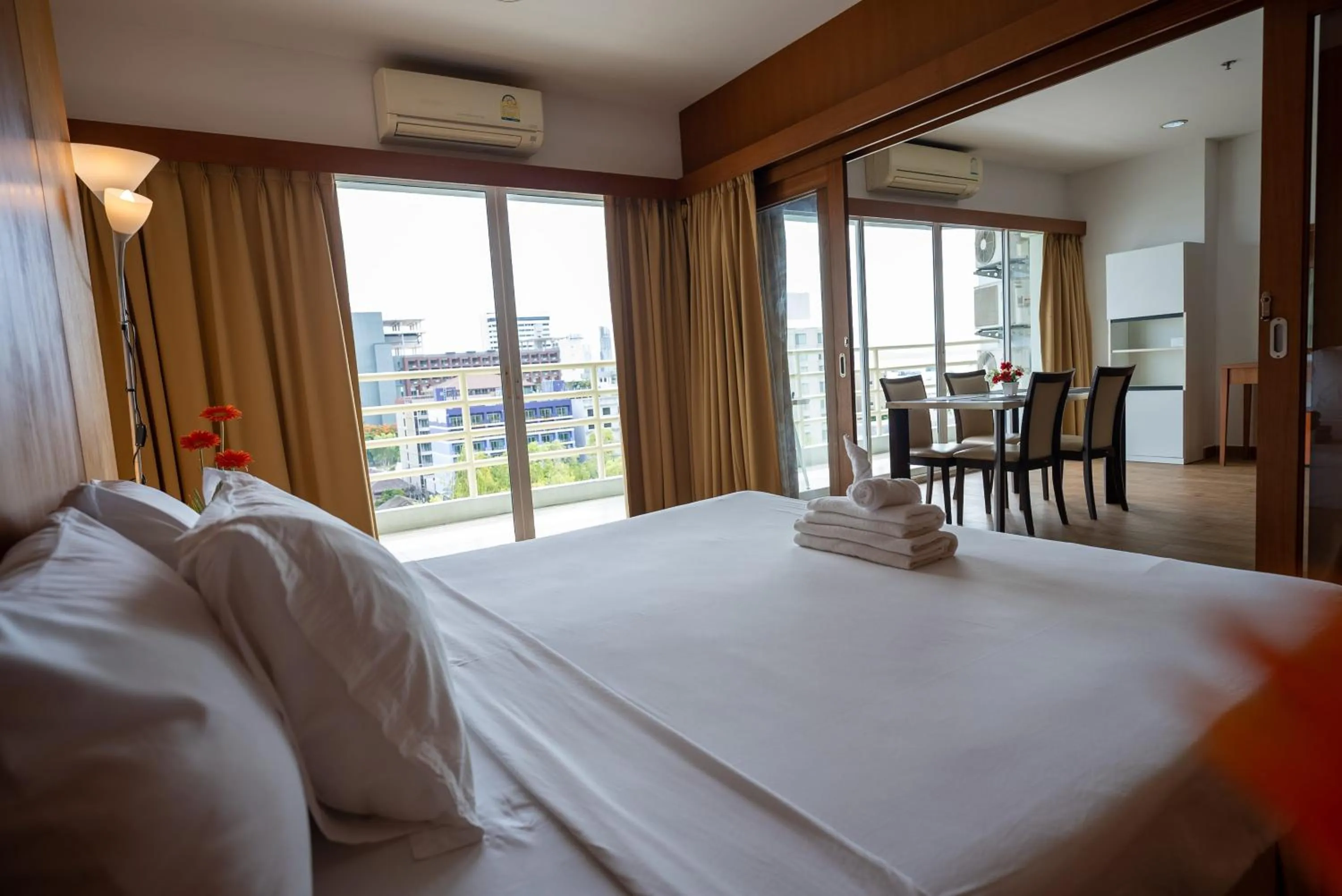 Bedroom, Bed in VTSIX at View Talay 6