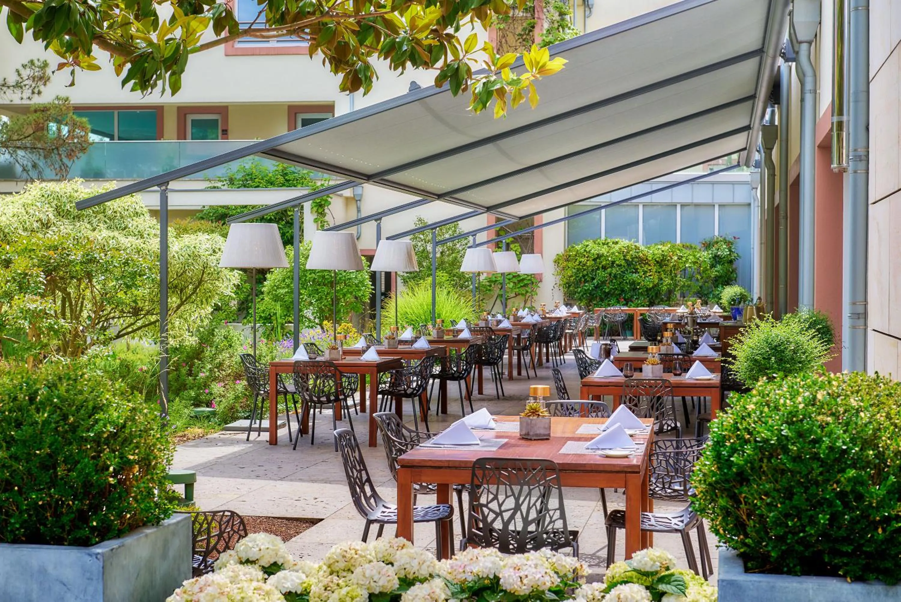 Restaurant/places to eat in Kaisergarten Hotel Deidesheim