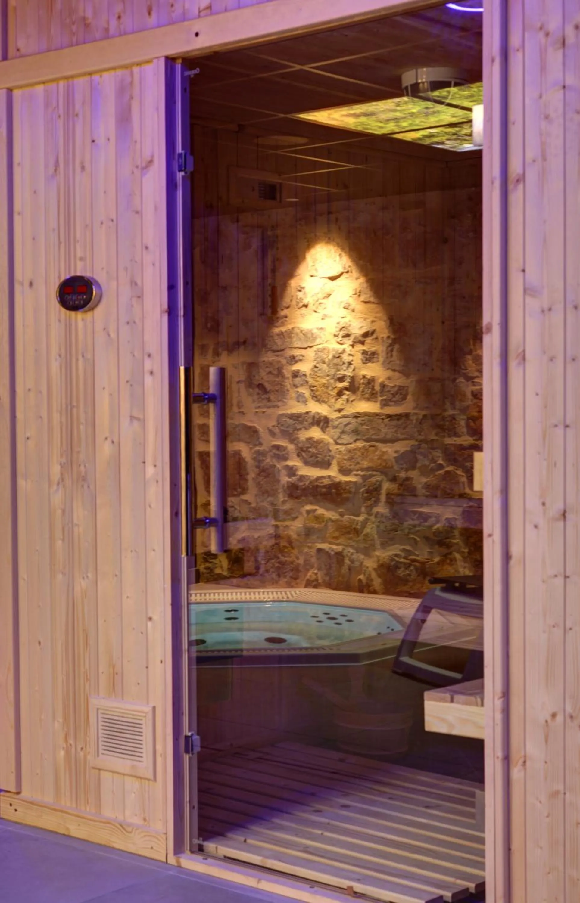 Sauna in Camping RCN Val de Cantobre