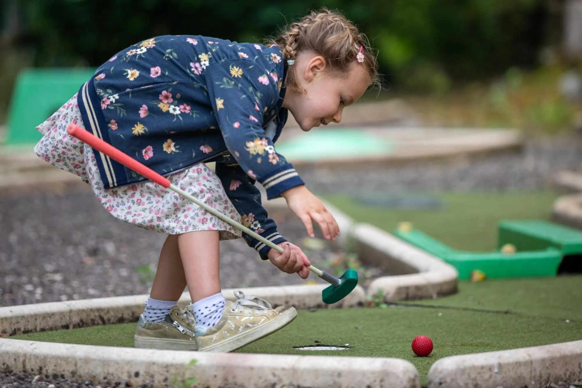 Minigolf in Camping RCN Val de Cantobre