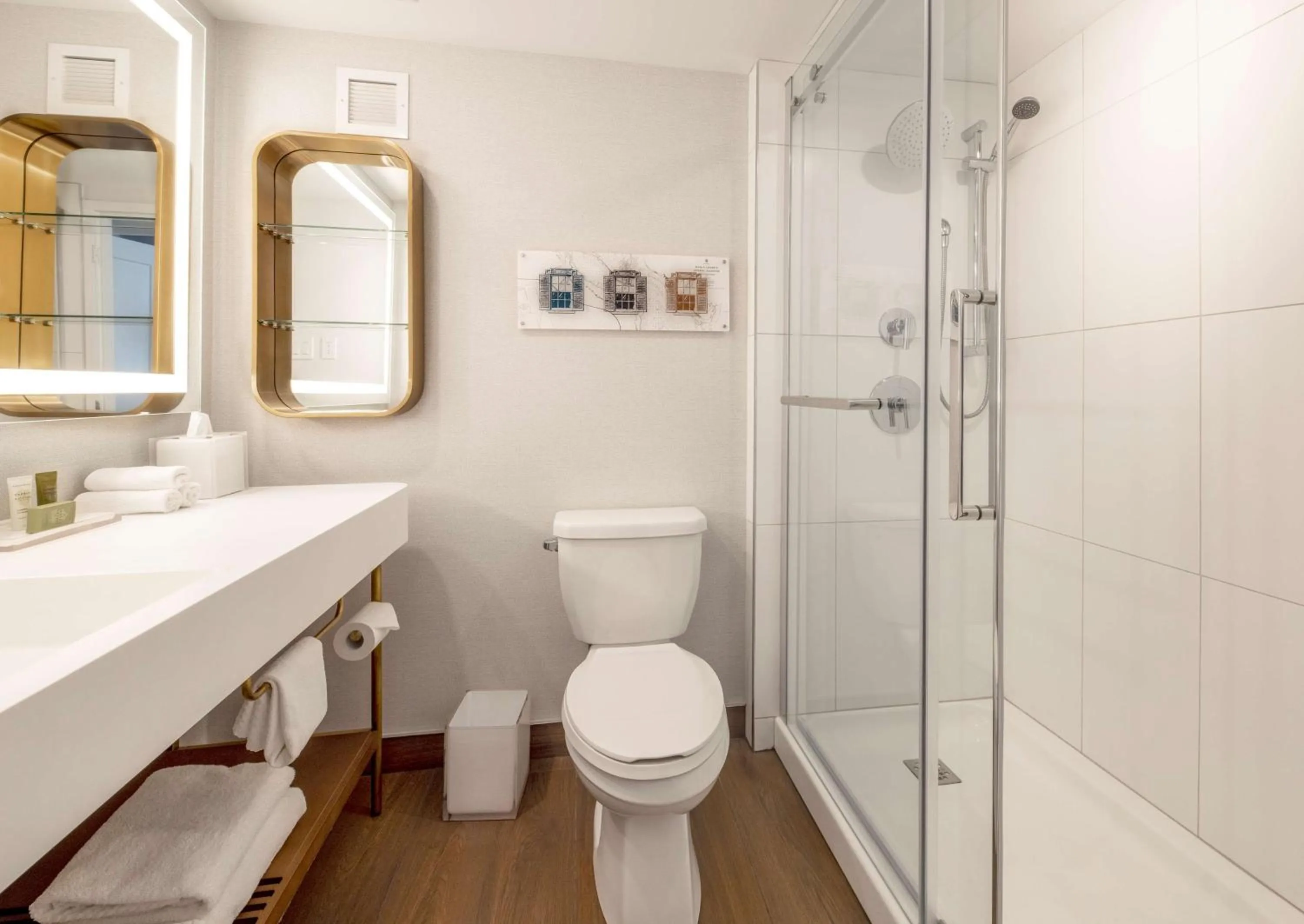 Bathroom in Hilton Quebec