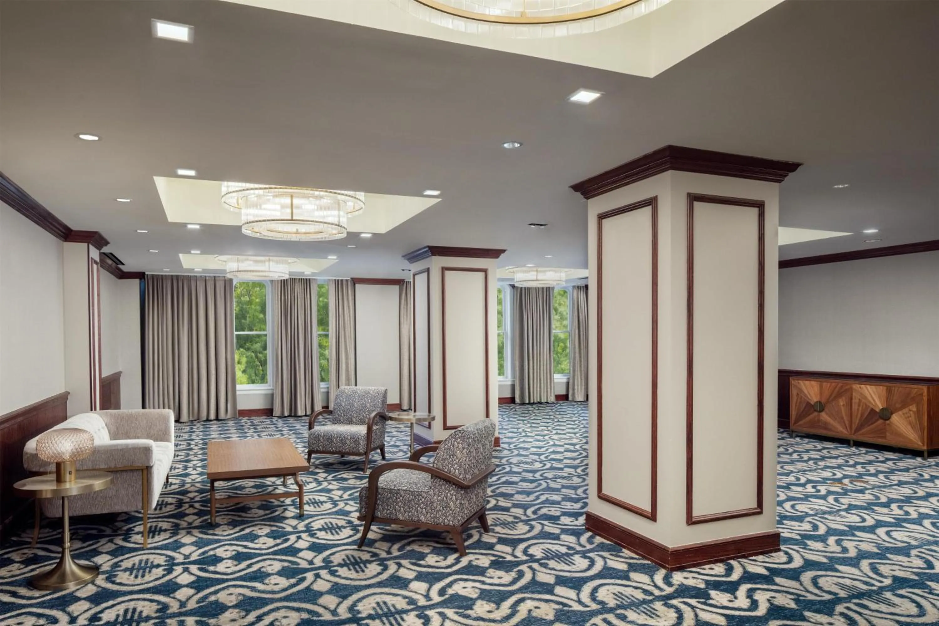 Lobby or reception in The Skirvin Hilton Oklahoma City