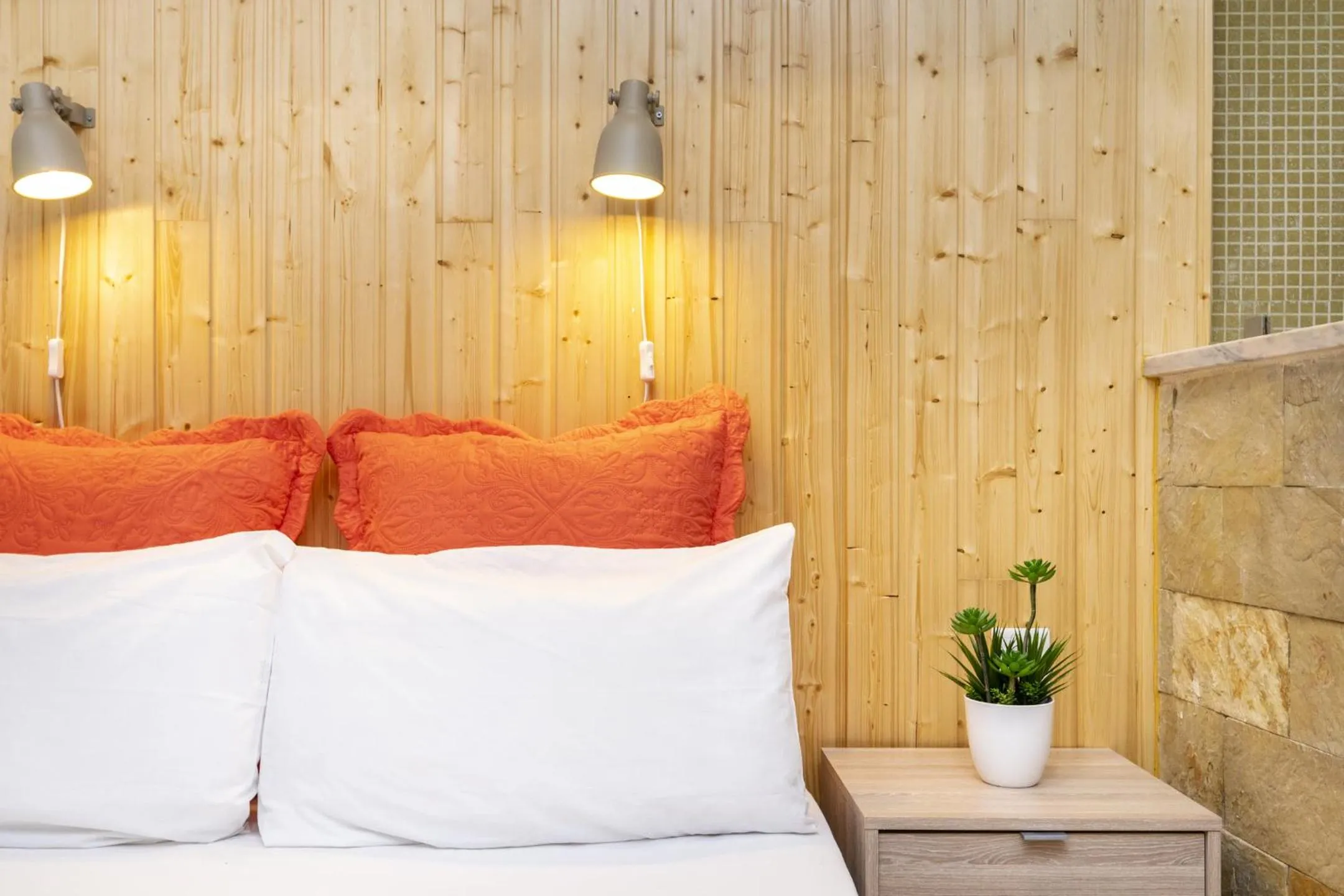Bedroom in Modern Alfama Studio