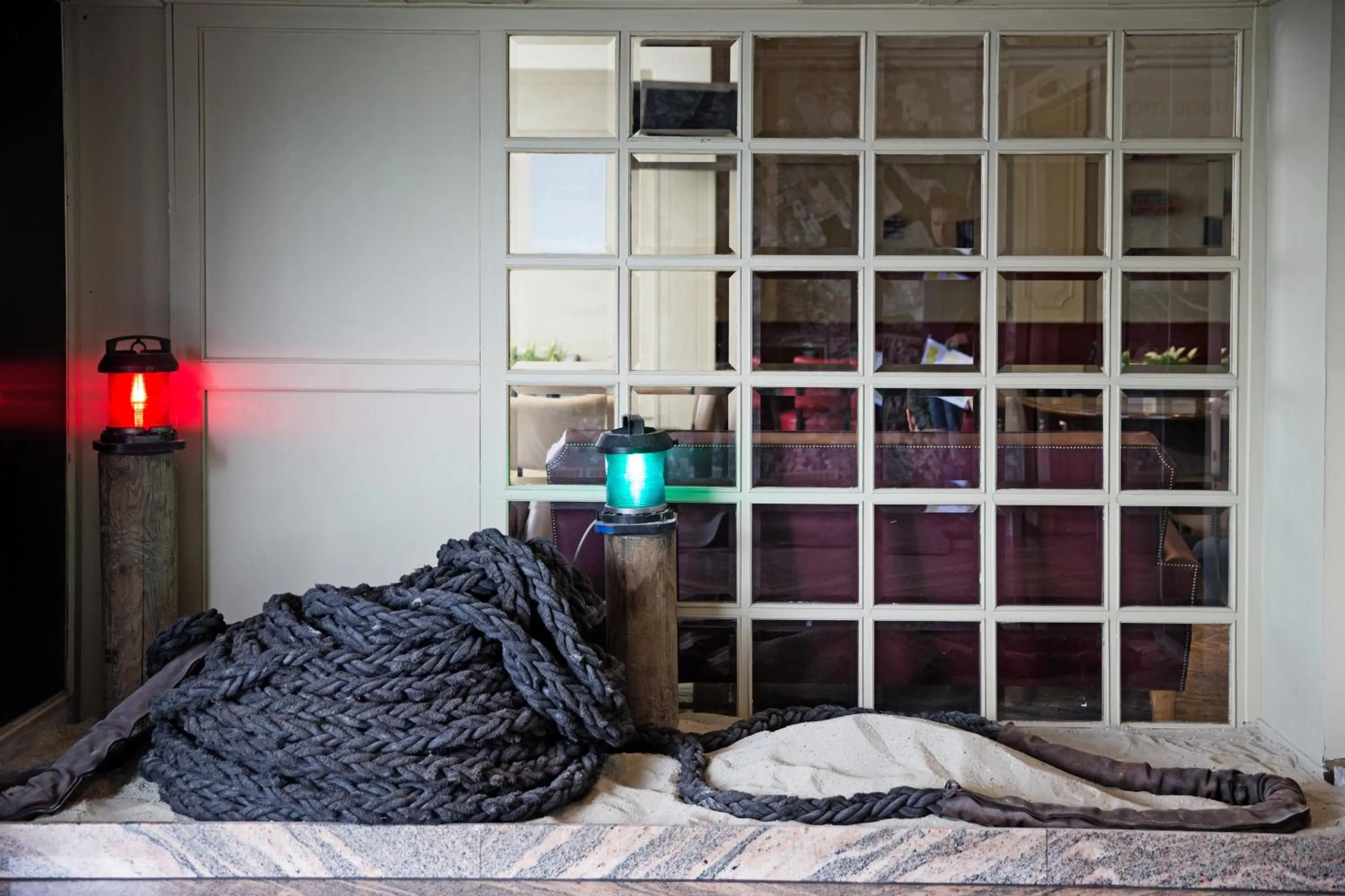 Lobby or reception in Antwerp Harbour Hotel