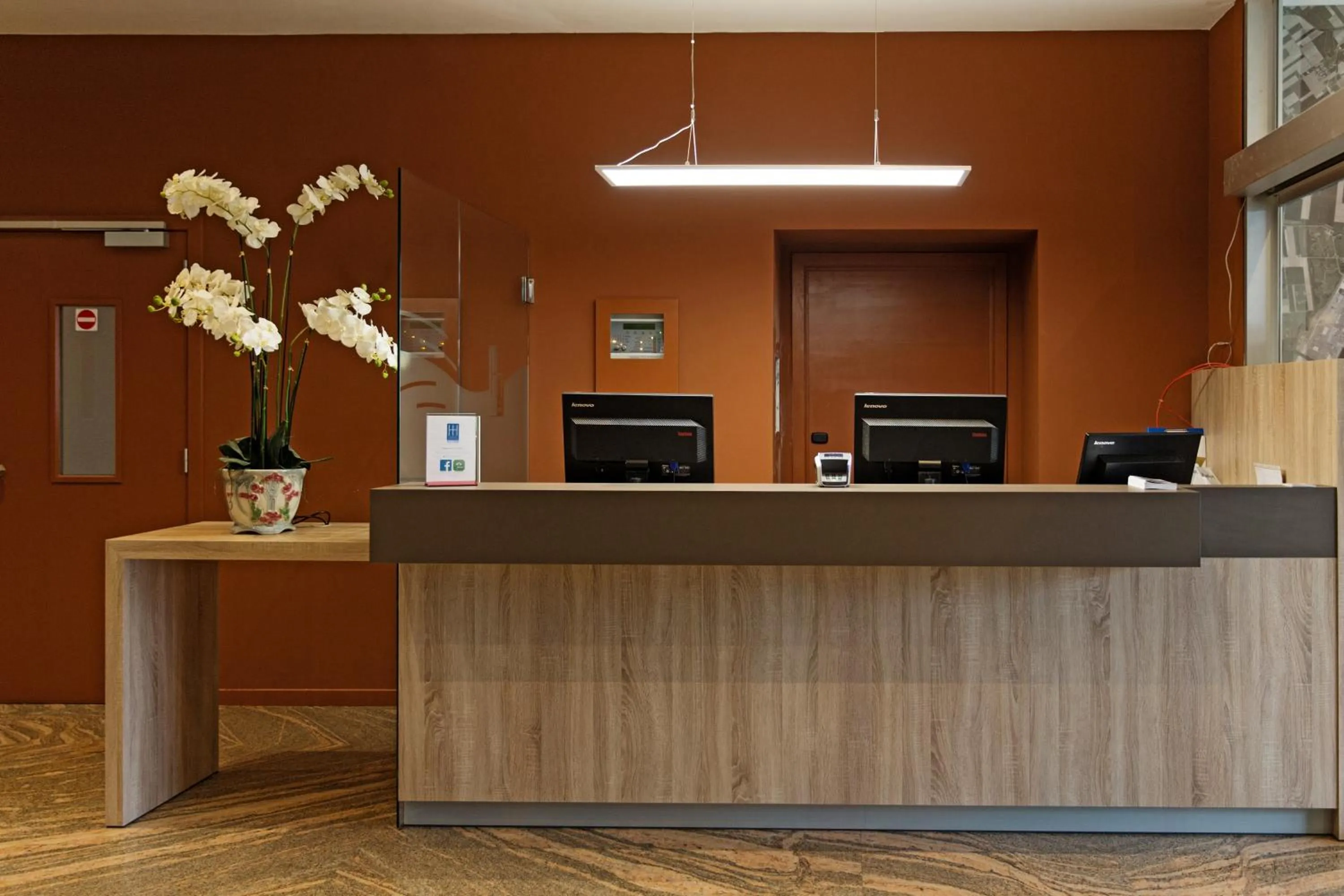 Lobby or reception in Antwerp Harbour Hotel