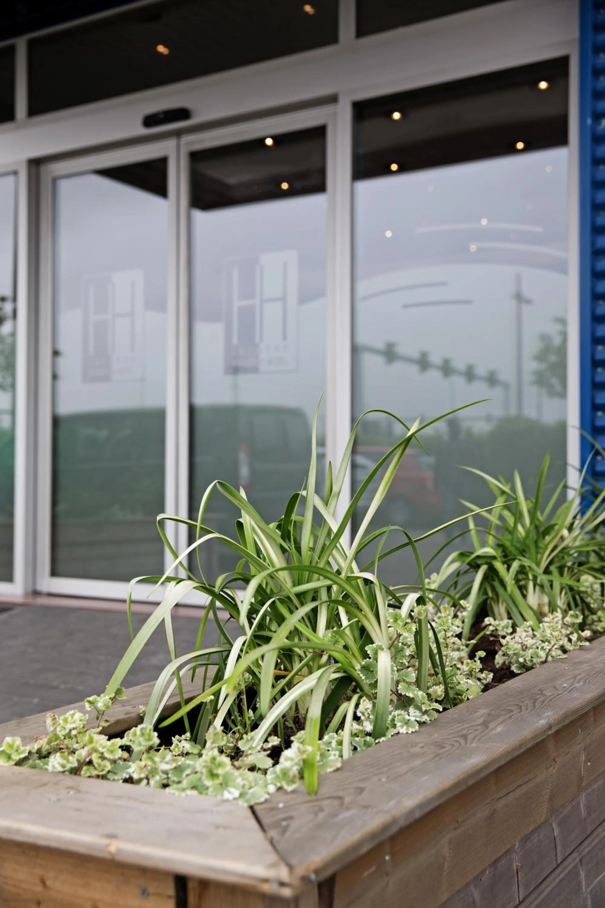 Facade/entrance in Antwerp Harbour Hotel