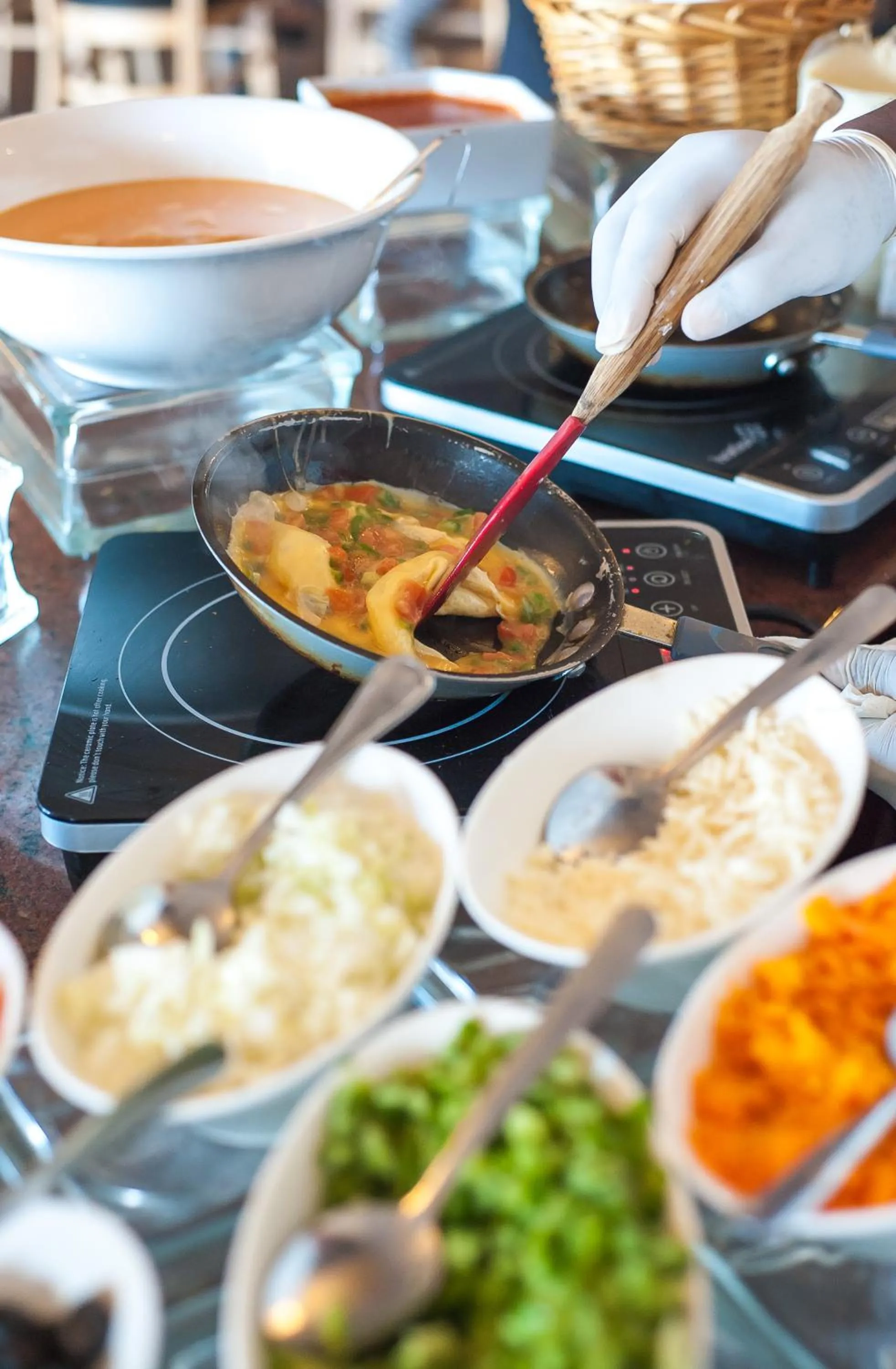 Food in Infinity Bay Spa & Beach Resort