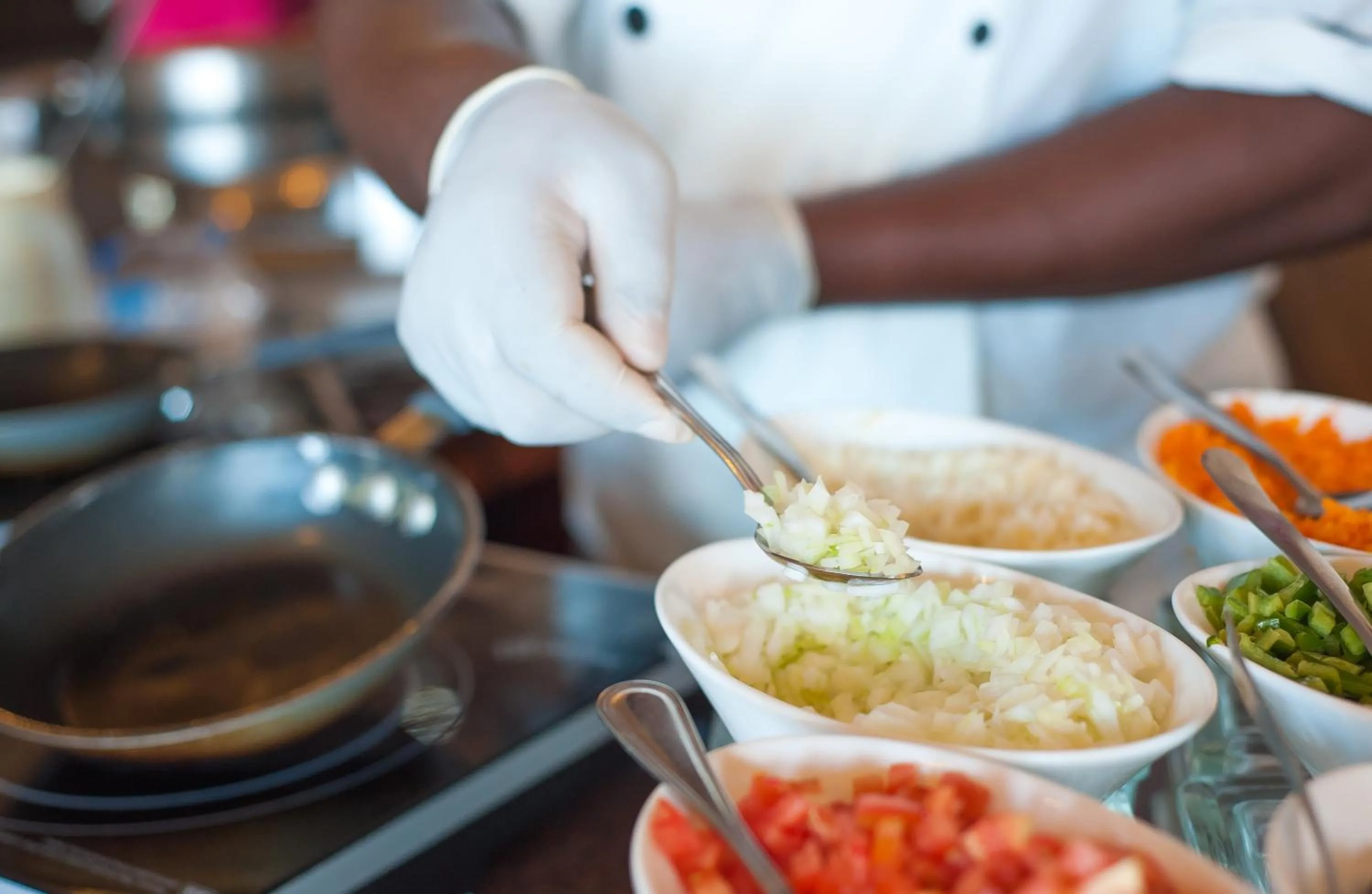 Food in Infinity Bay Spa & Beach Resort