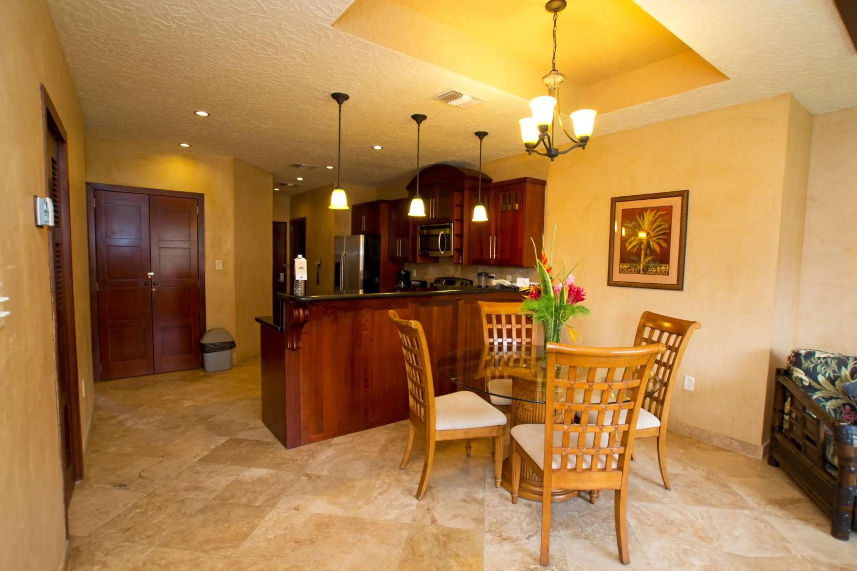 Kitchen or kitchenette in Infinity Bay Spa & Beach Resort