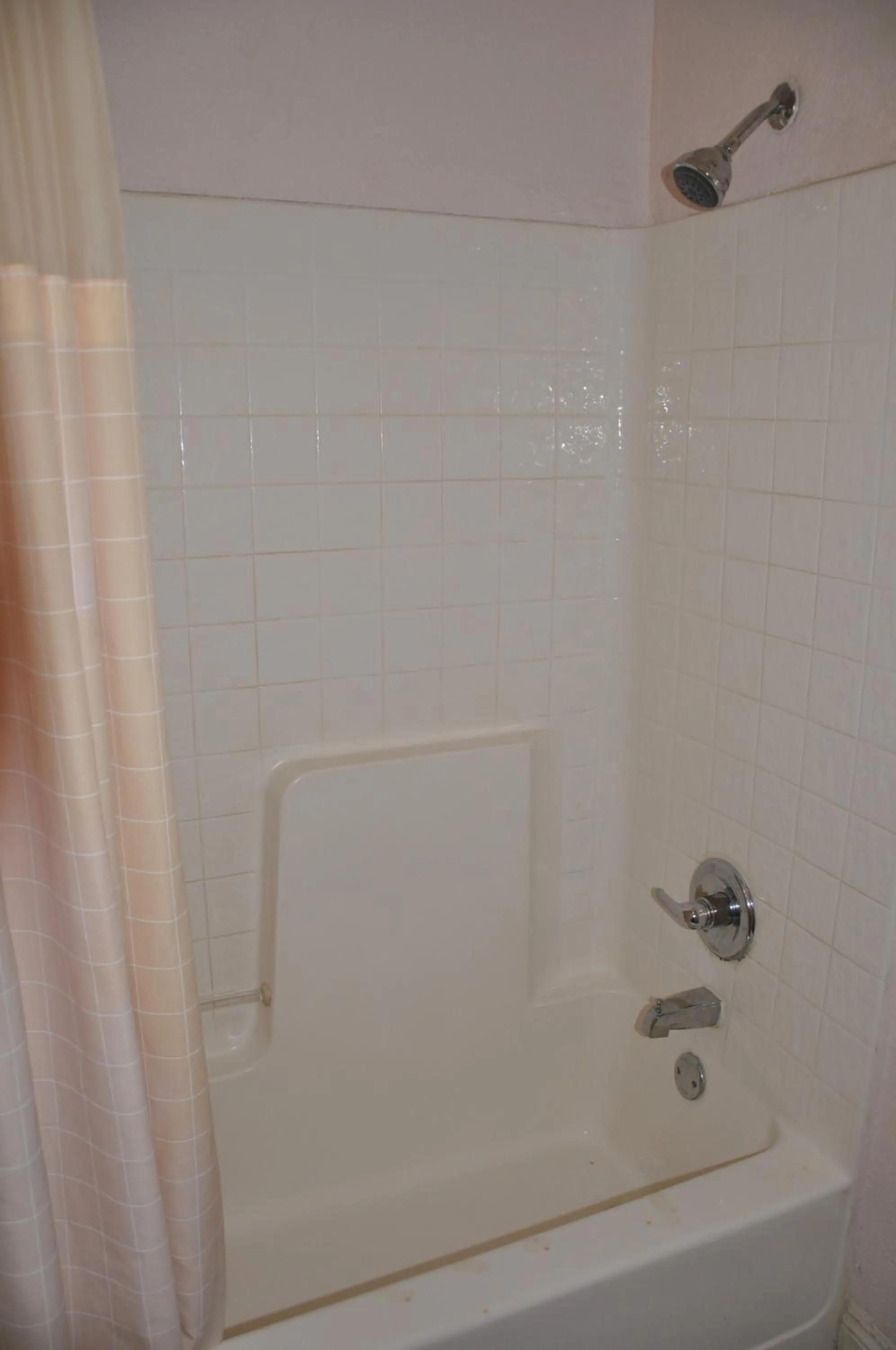Shower in Super 8 by Wyndham Hayward Downtown