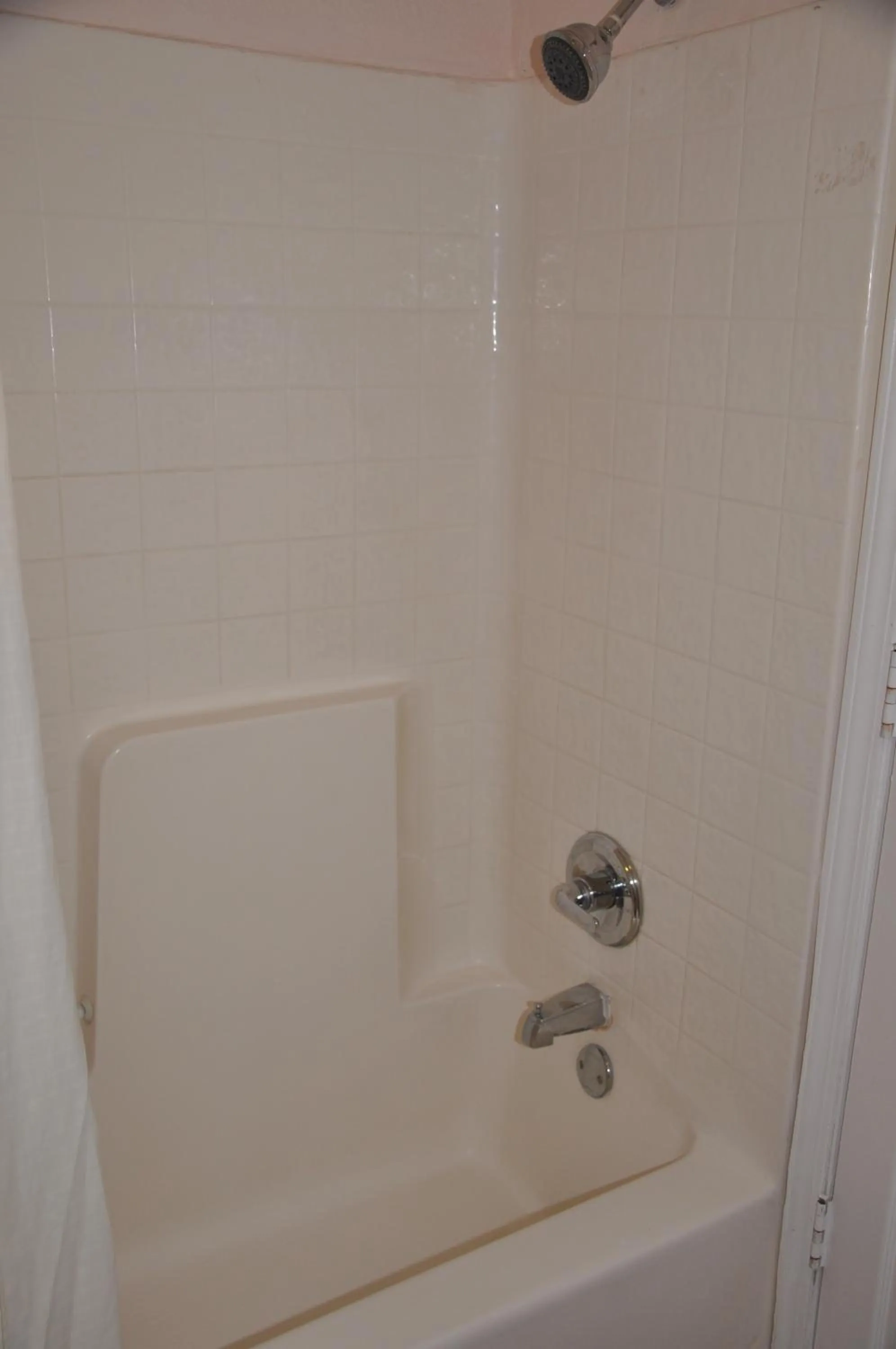 Shower in Super 8 by Wyndham Hayward Downtown