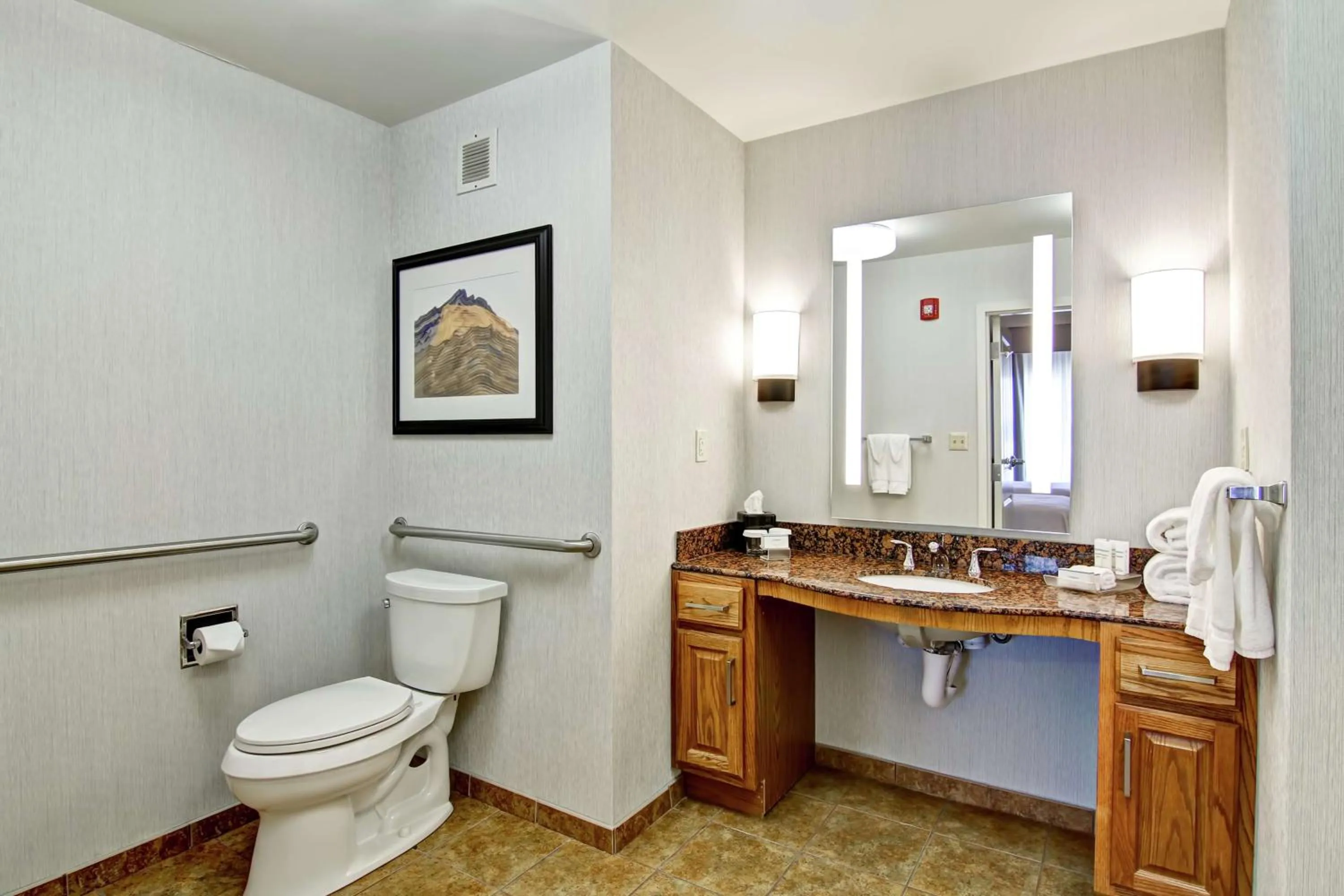 Bathroom in Homewood Suites by Hilton Oklahoma City-West