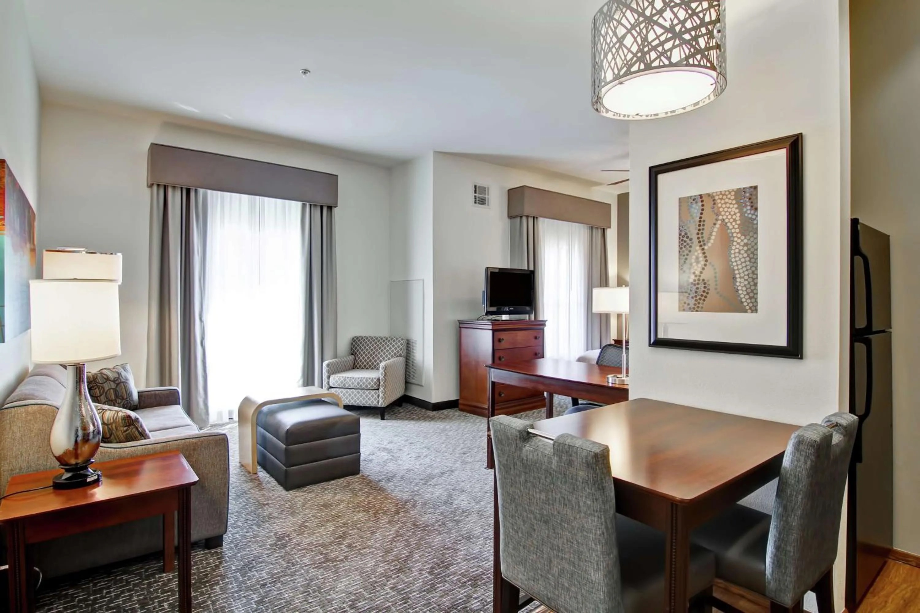 Living room in Homewood Suites by Hilton Oklahoma City-West