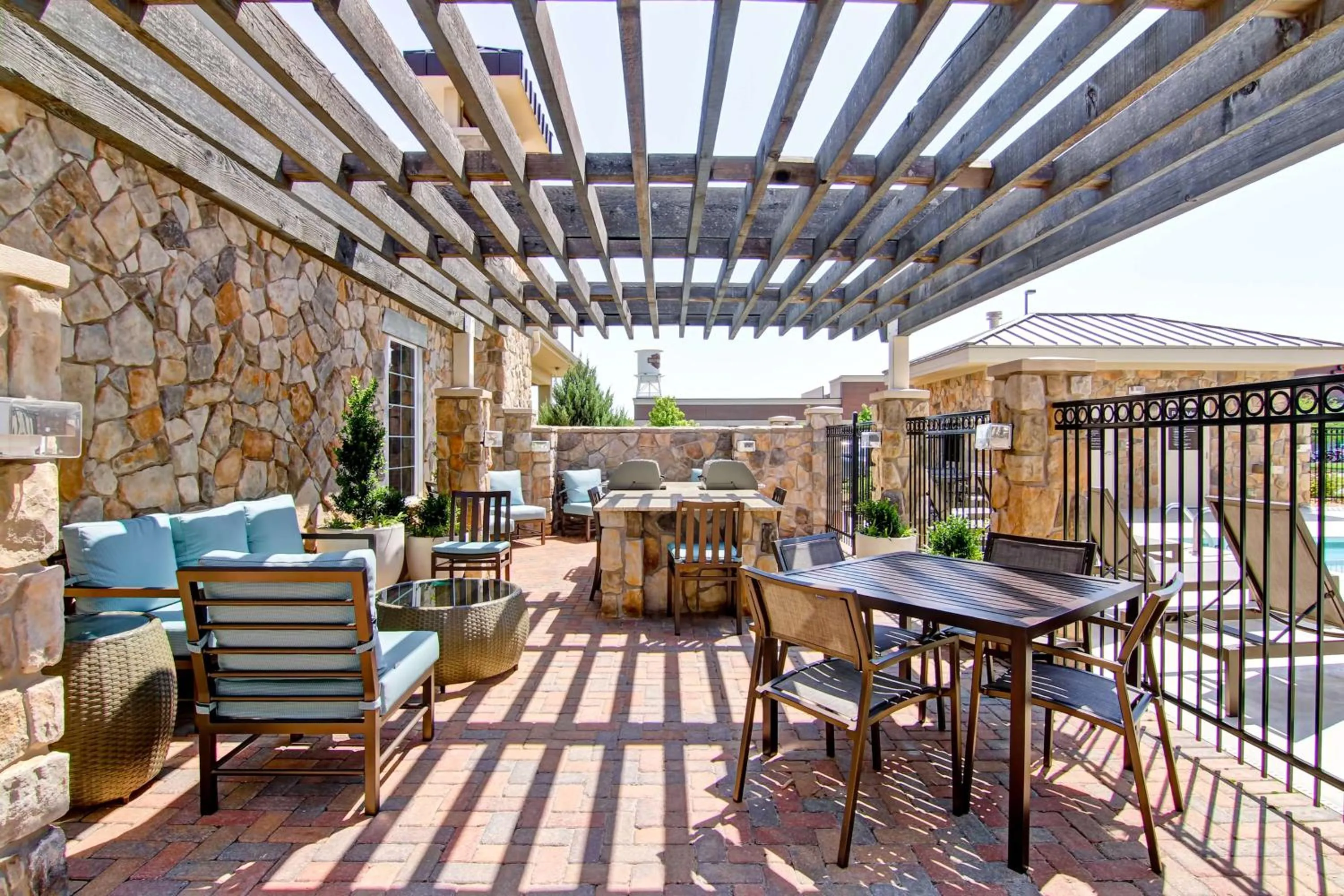 Patio in Homewood Suites by Hilton Oklahoma City-West