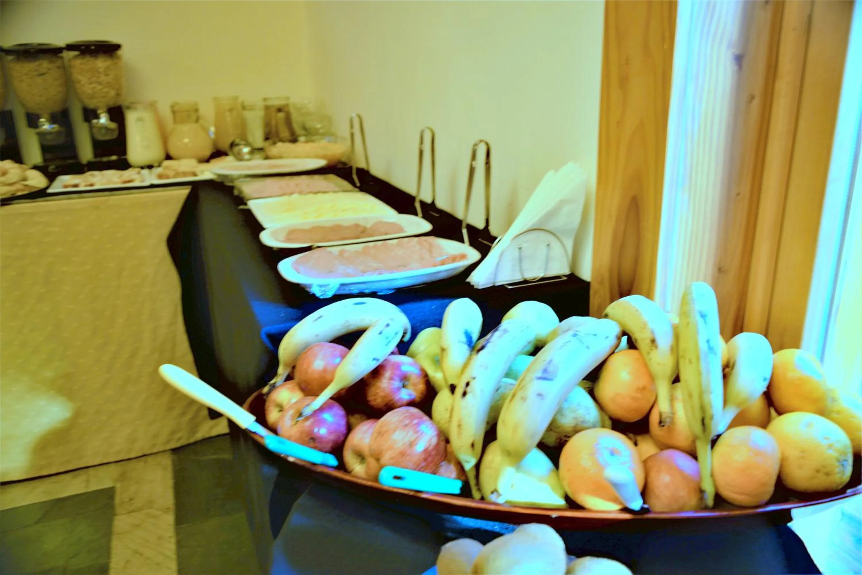 Breakfast in Hosteria Patagon