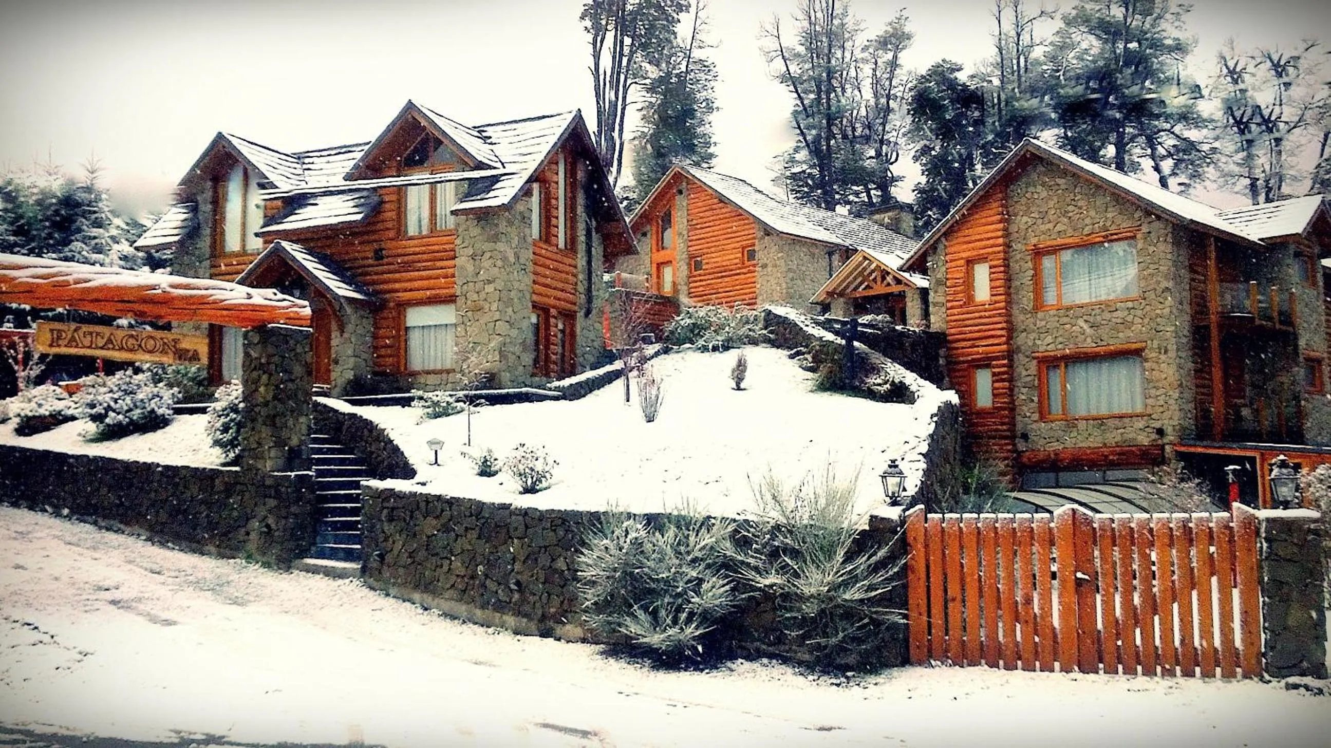 Facade/entrance in Hosteria Patagon