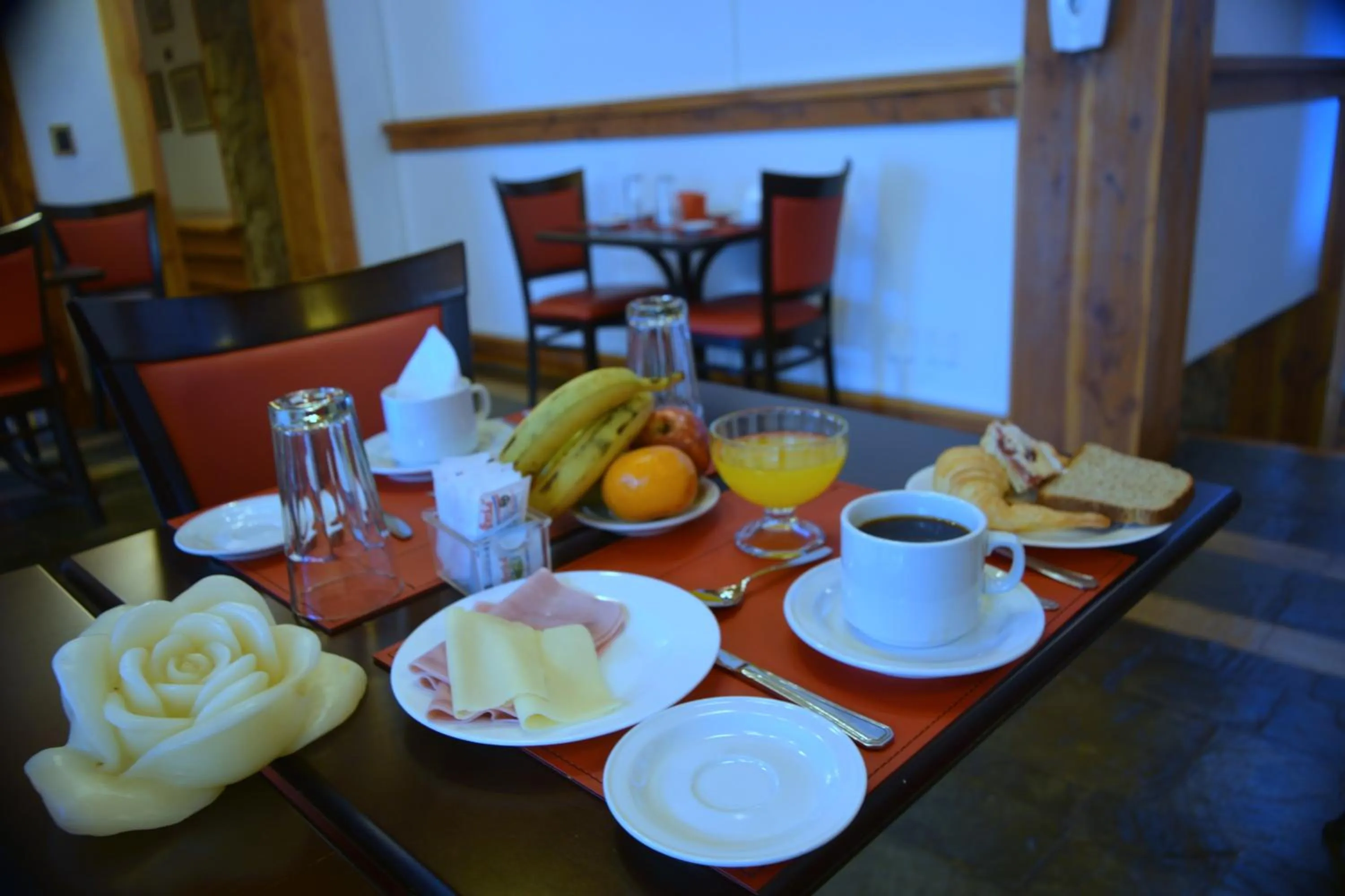 Breakfast in Hosteria Patagon