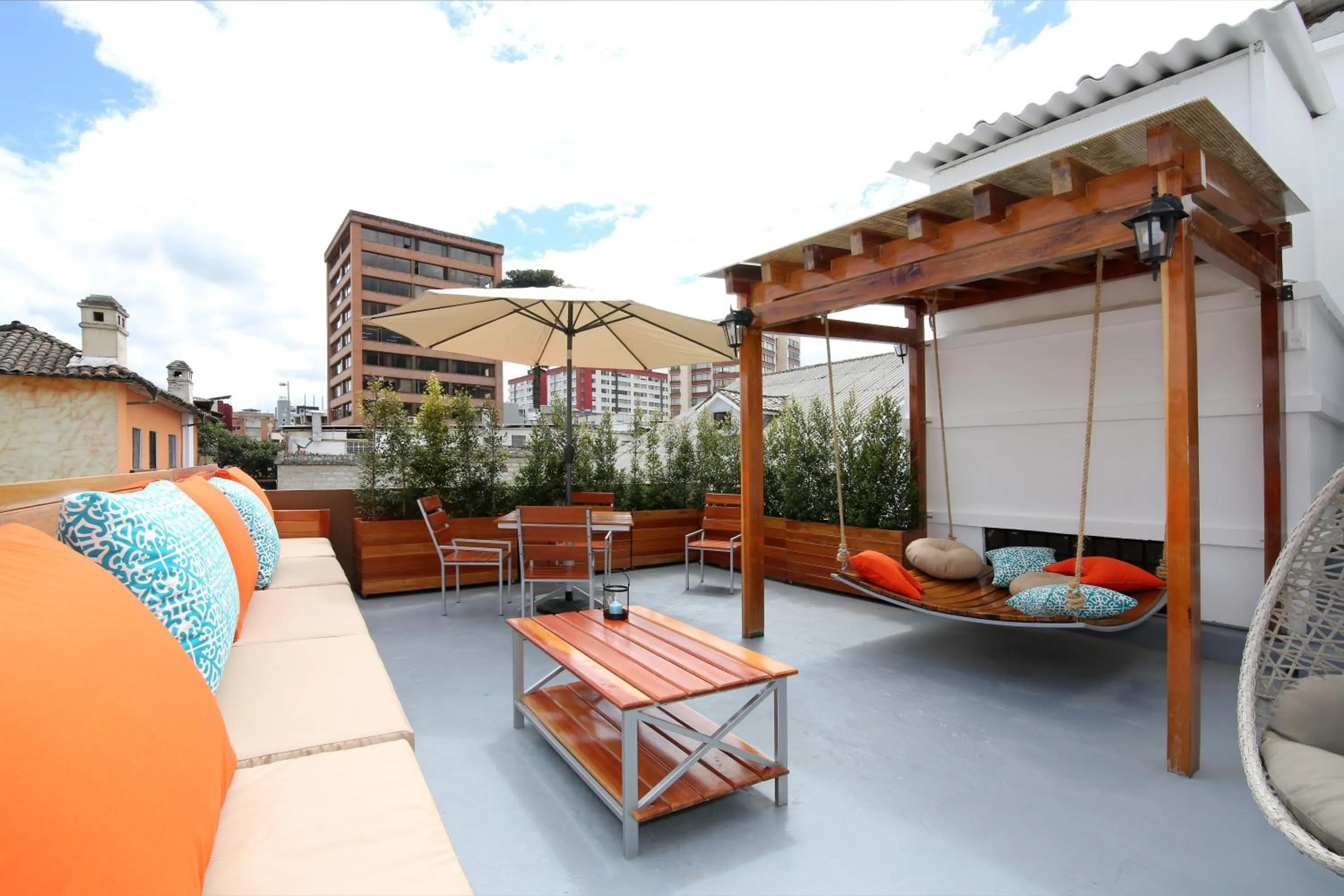 Balcony/Terrace in TERRA PREMIUM Hostal Boutique