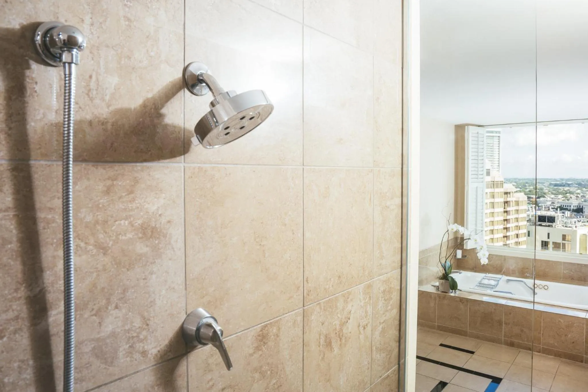 Bathroom in Loews New Orleans Hotel