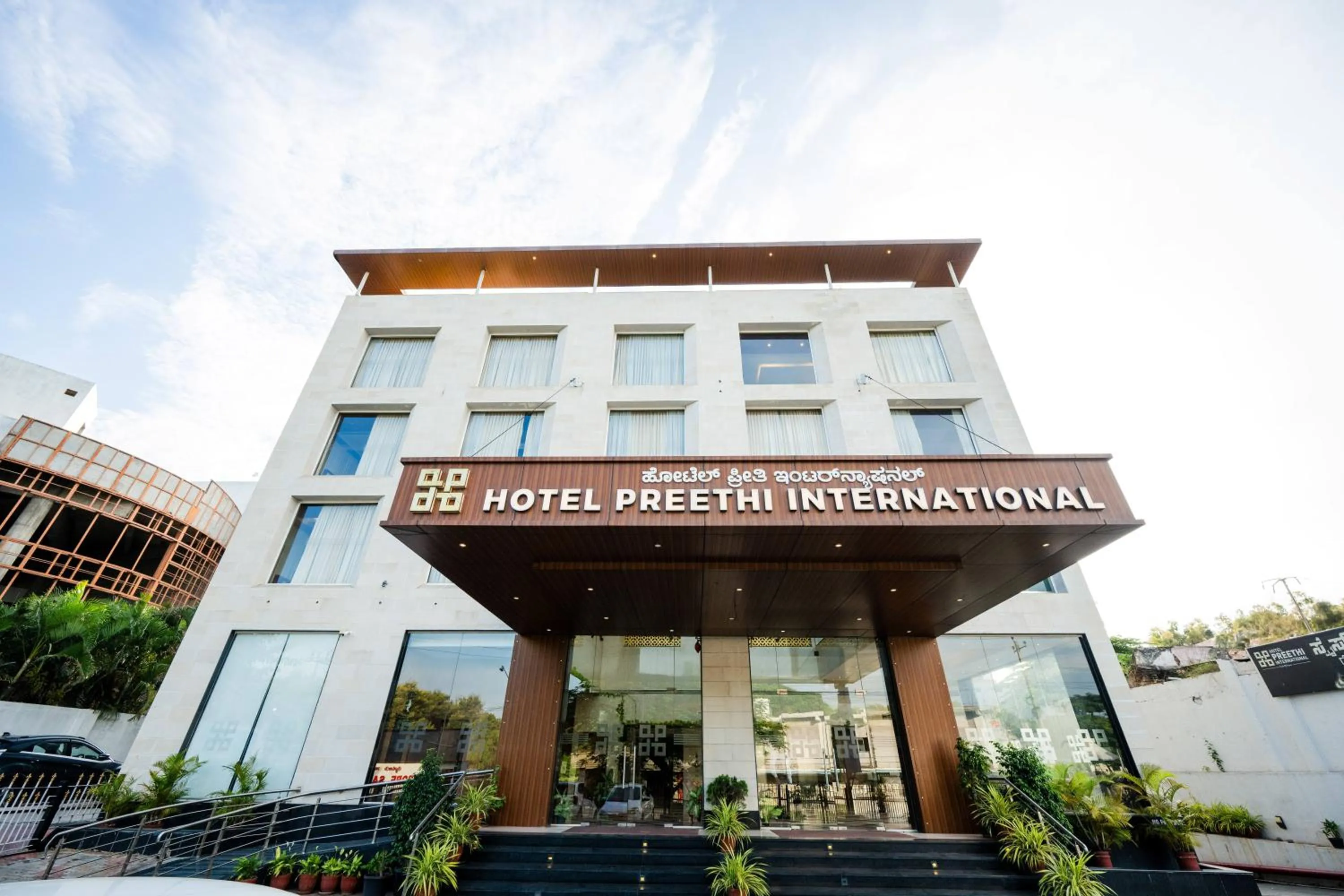 Property building in Hotel Preethi International