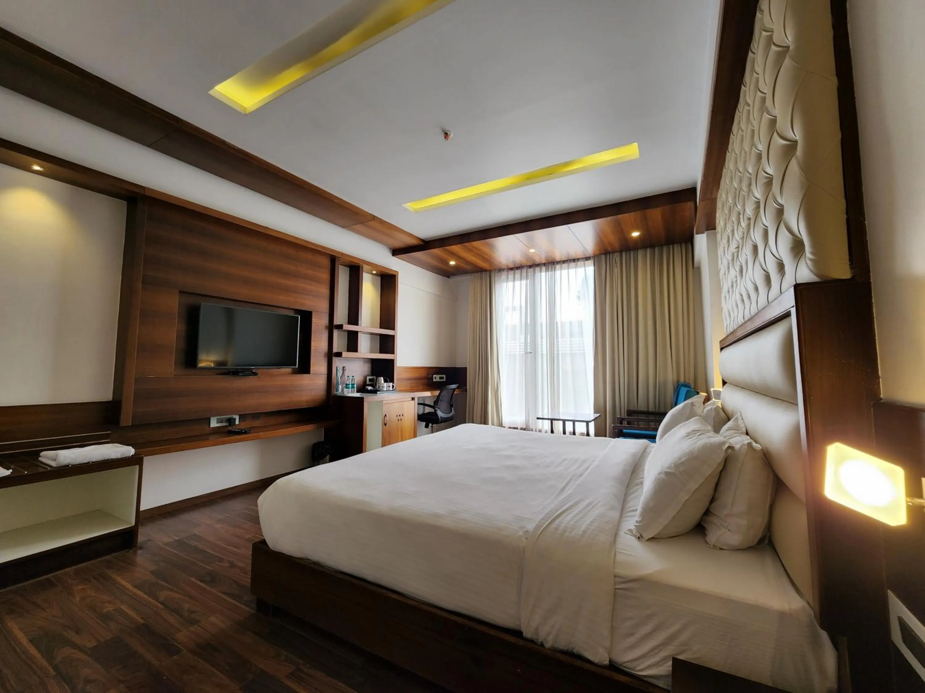 Bedroom, Bed in Hotel Preethi International