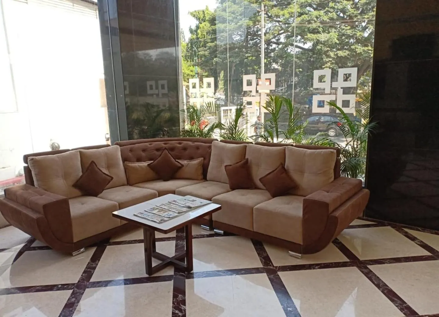 Lobby or reception in Hotel Preethi International