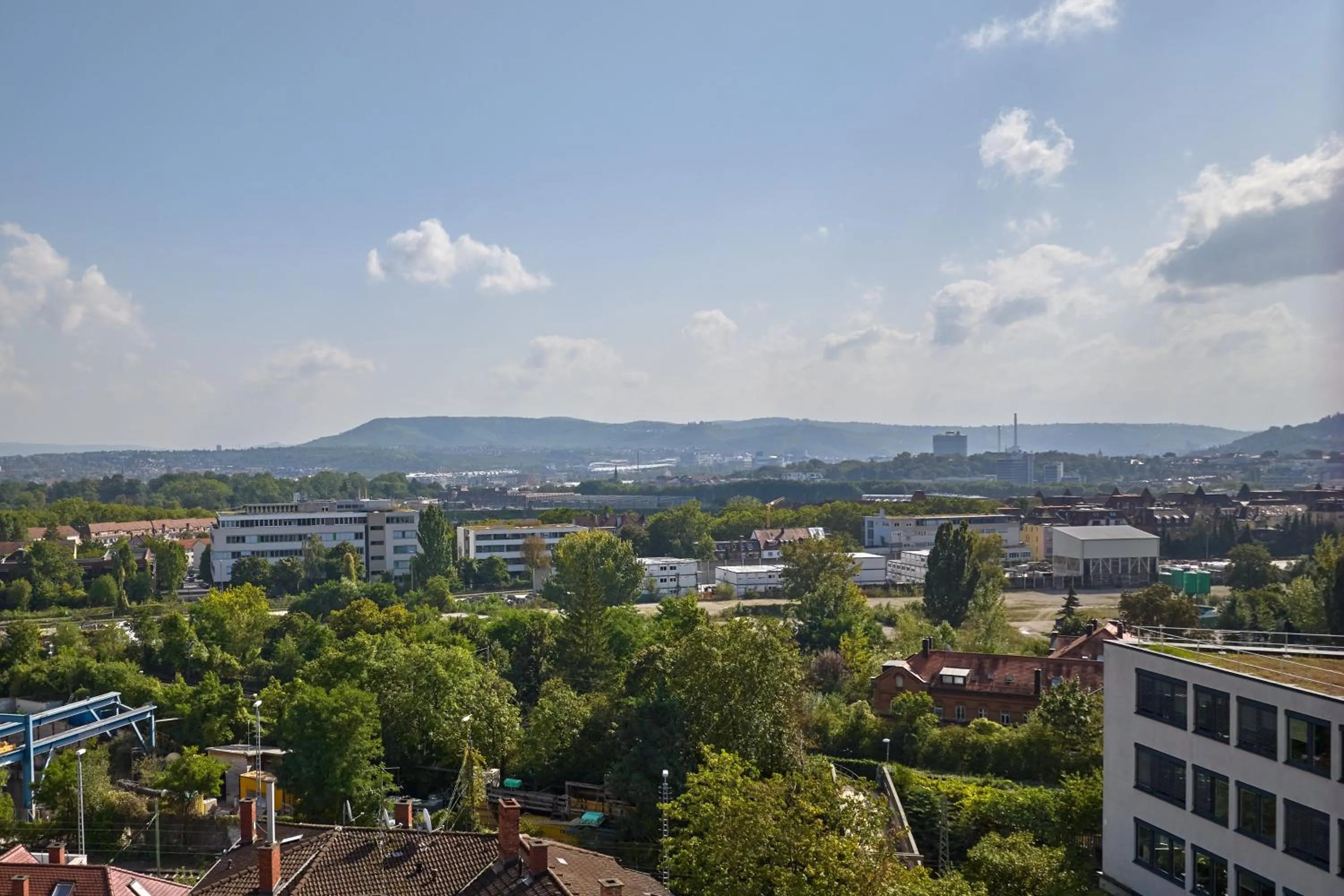City view in McDreams Hotel Stuttgart-City