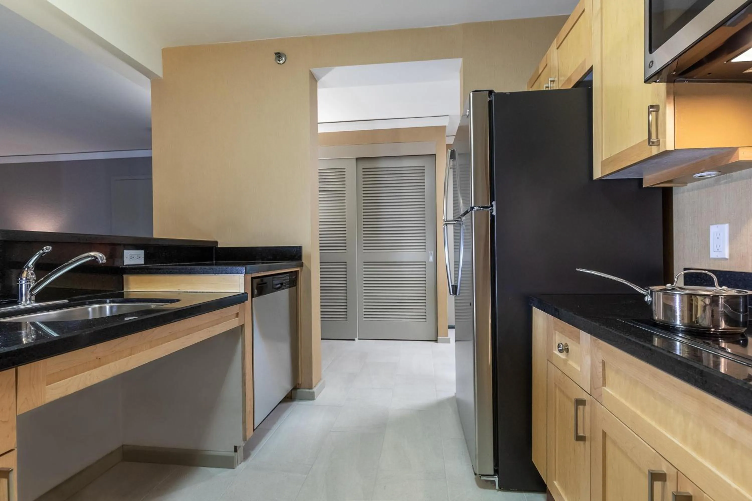 Kitchen or kitchenette in Hilton Whistler Resort & Spa