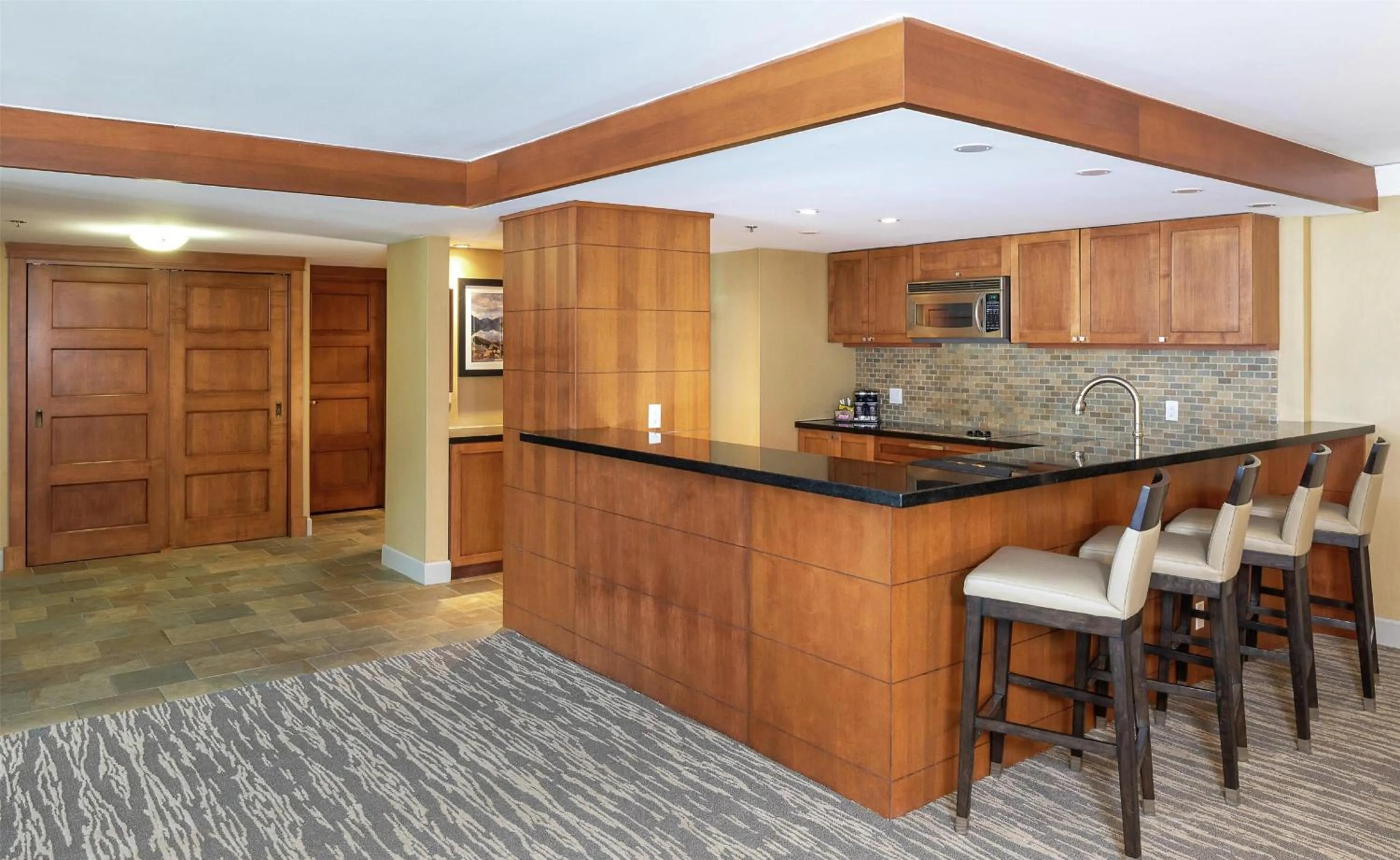Kitchen or kitchenette in Hilton Whistler Resort & Spa