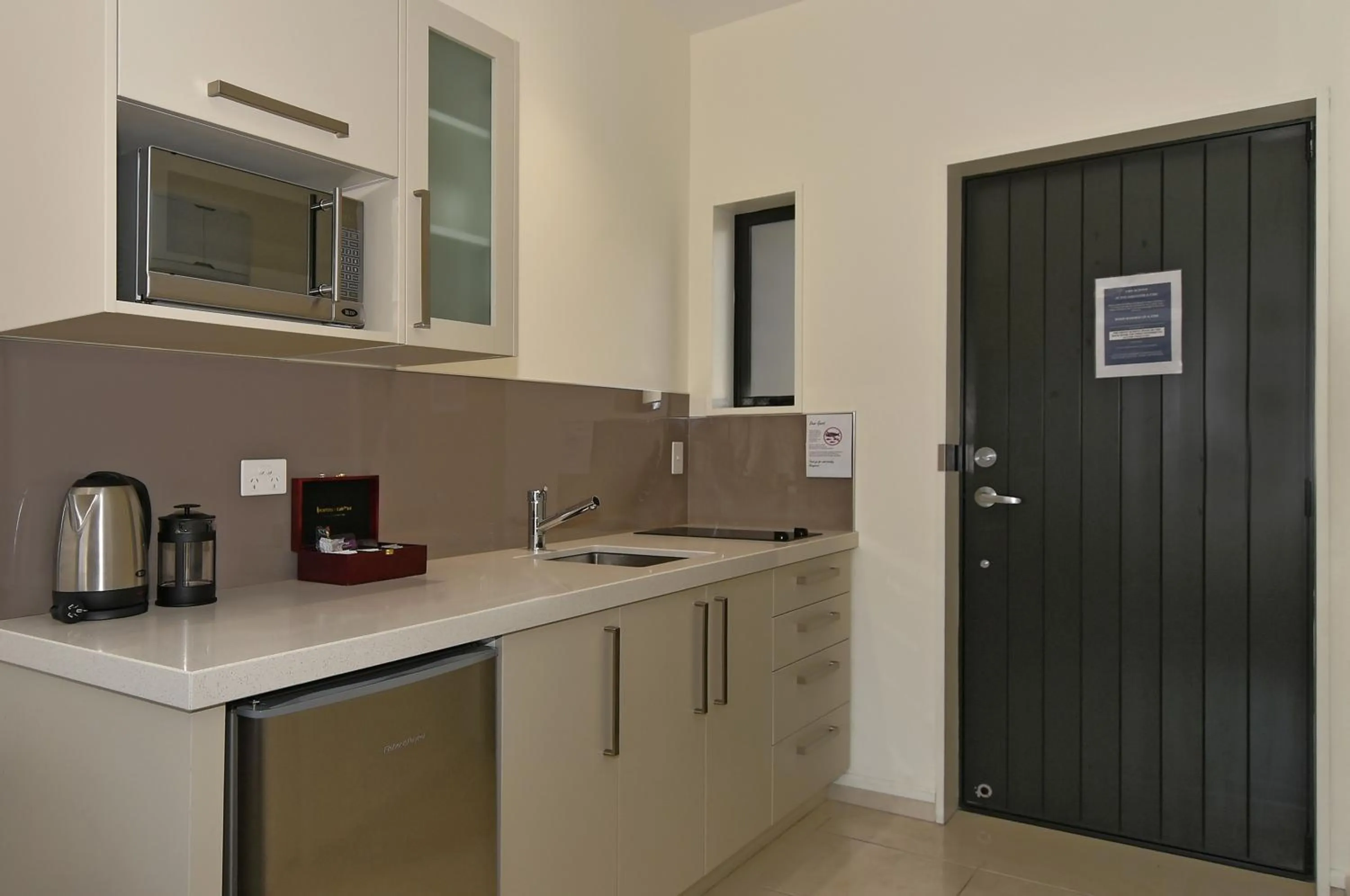 Living room in Aoraki Court Motel