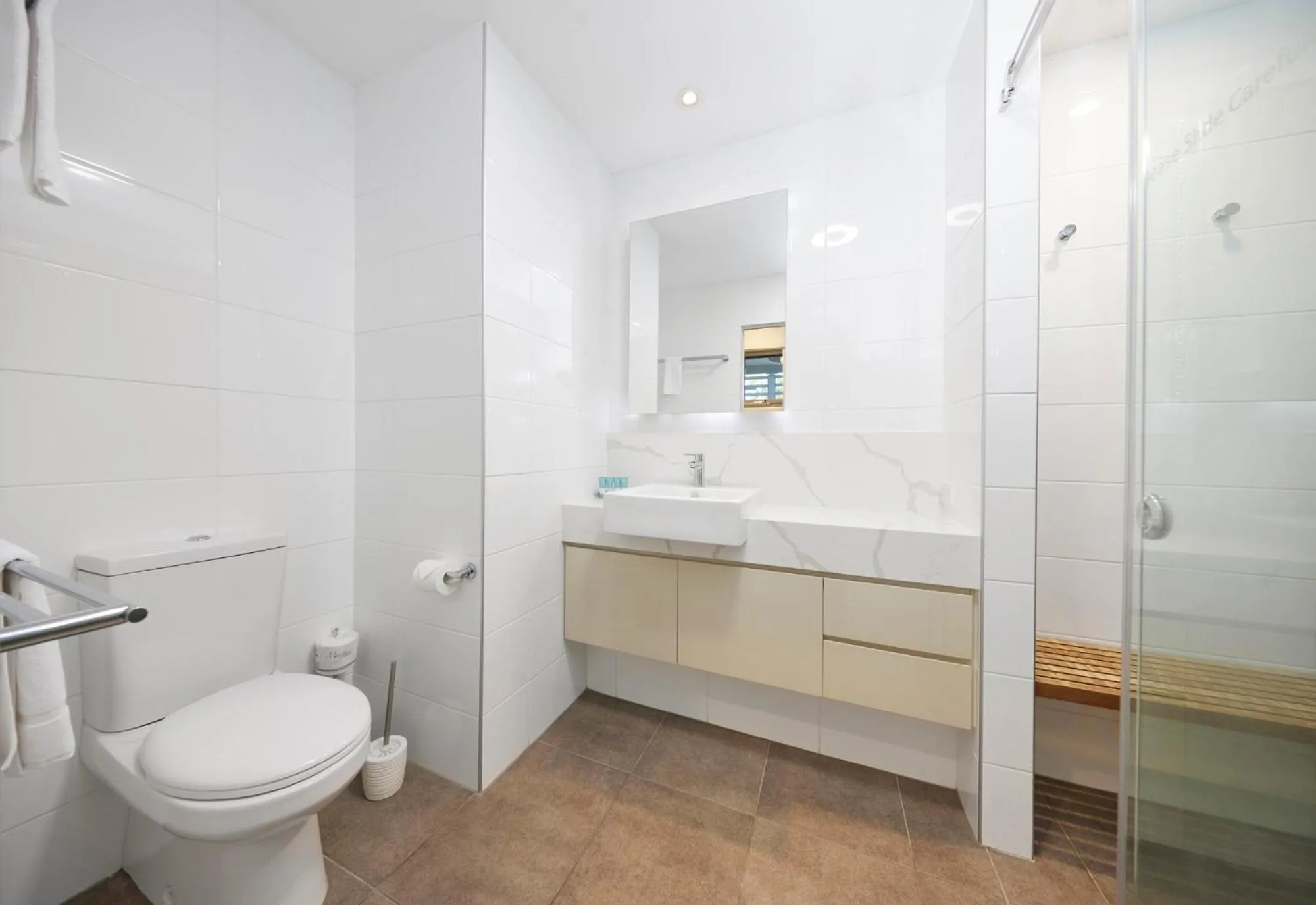 Shower in Brisbane Holiday Village