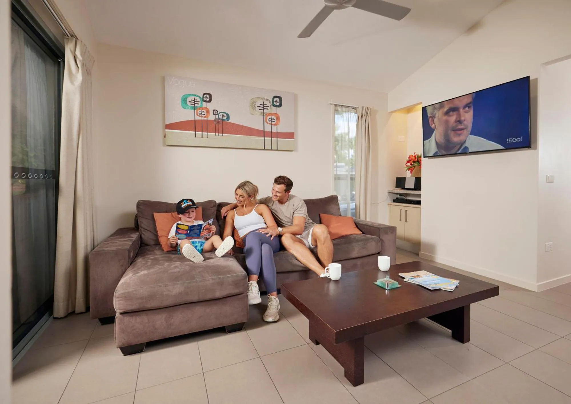 TV and multimedia in Brisbane Holiday Village