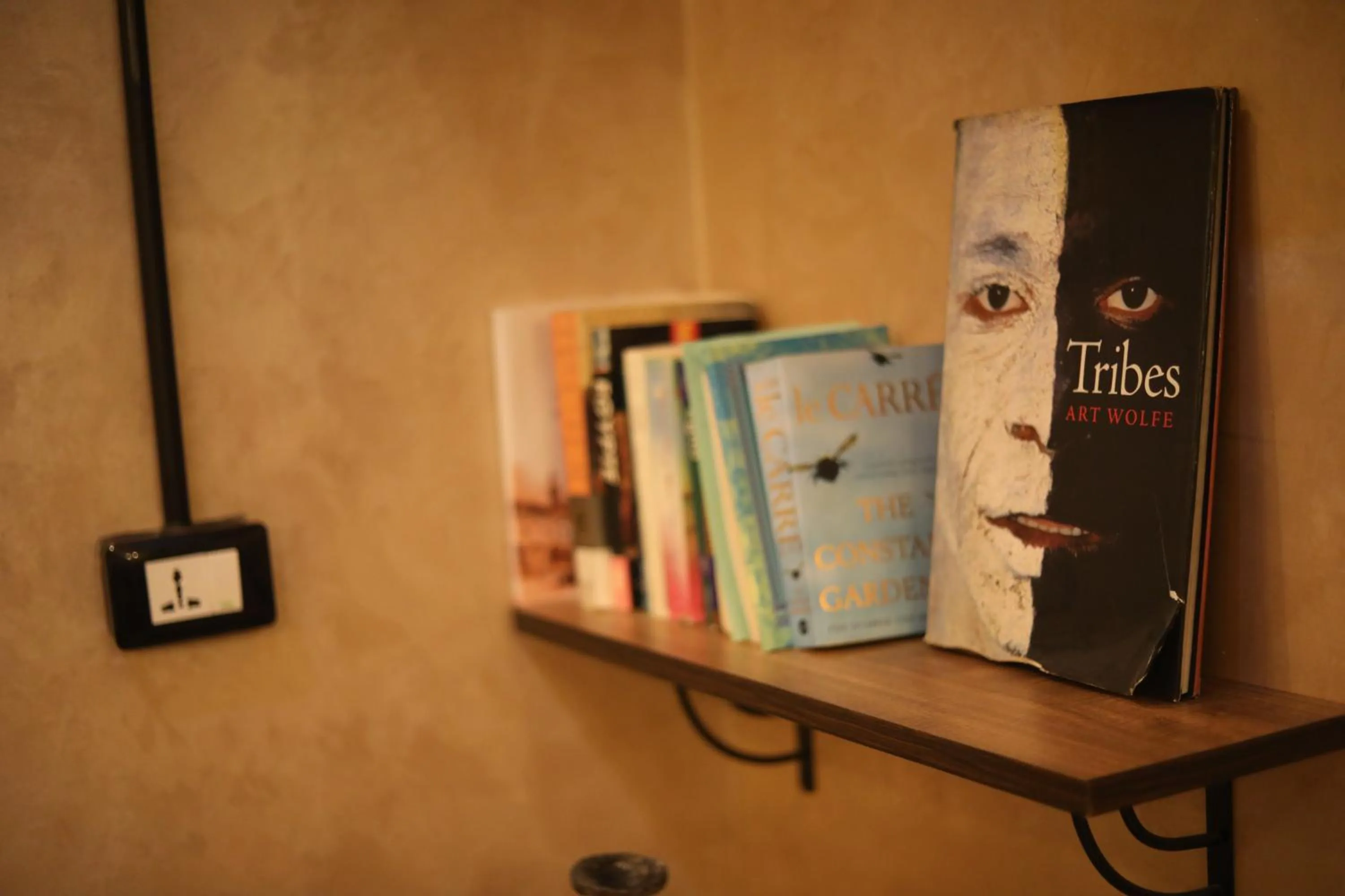 Decorative detail in Holy Sheet Hostel