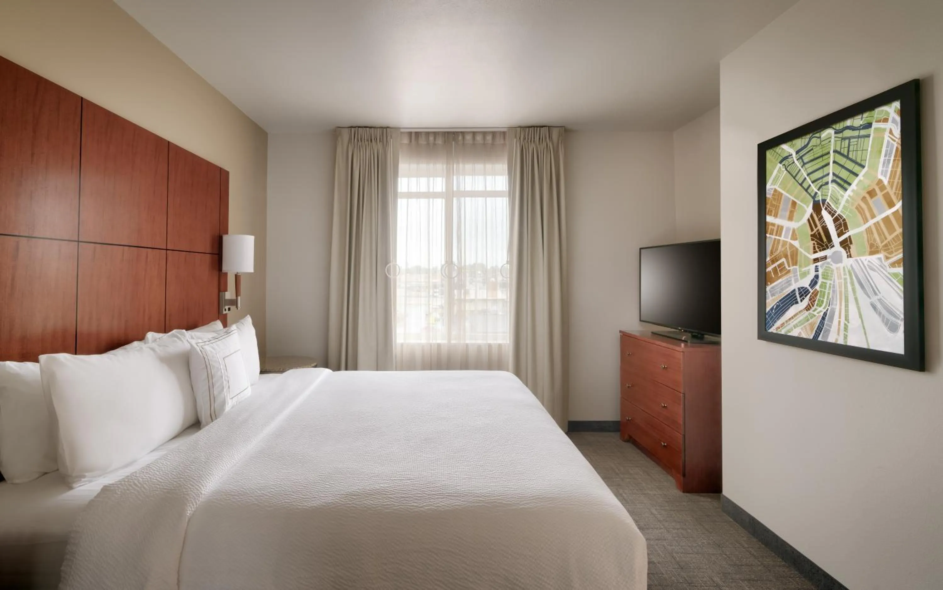 Bedroom, Bed in Residence Inn by Marriott Idaho Falls