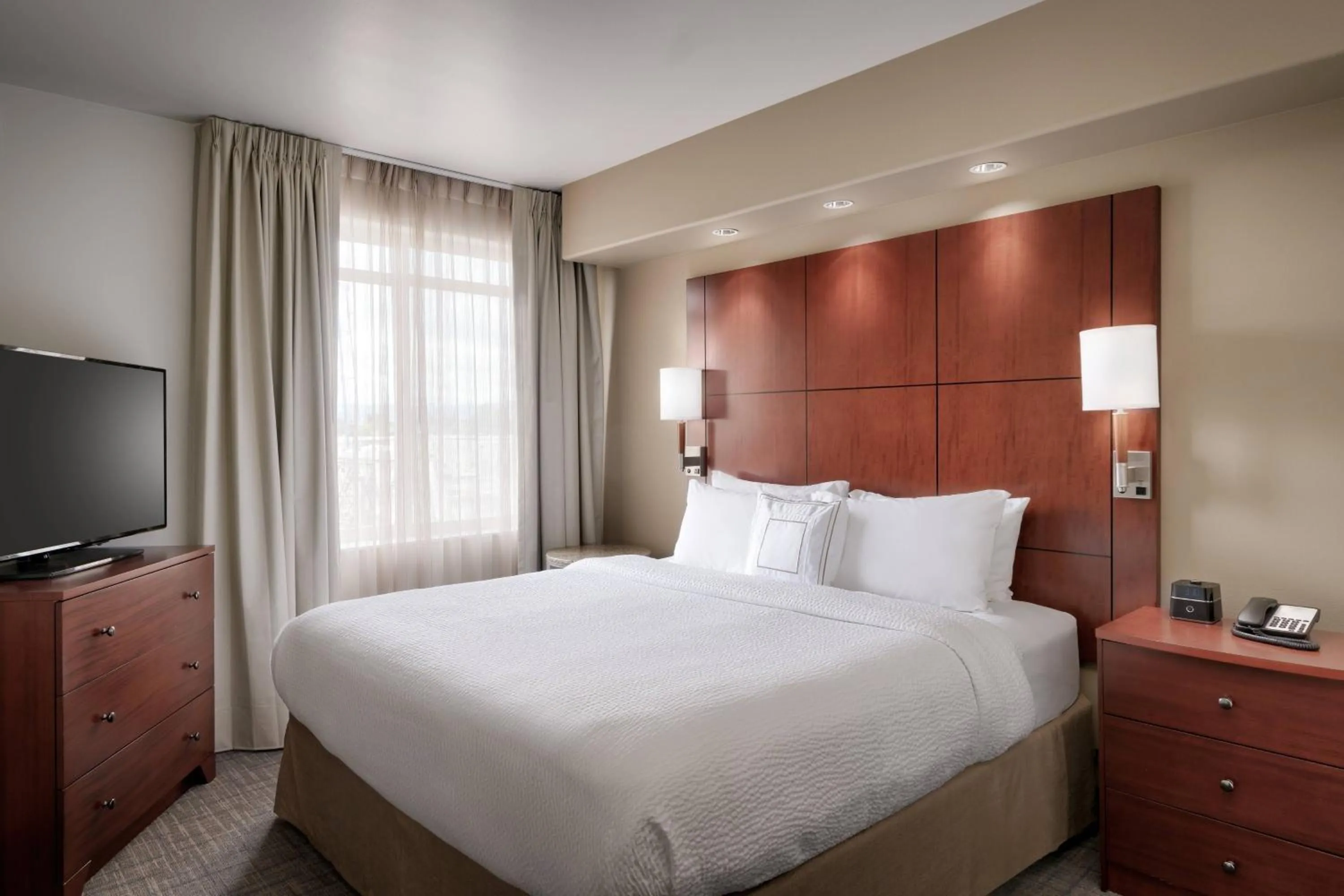 Bedroom, Bed in Residence Inn by Marriott Idaho Falls