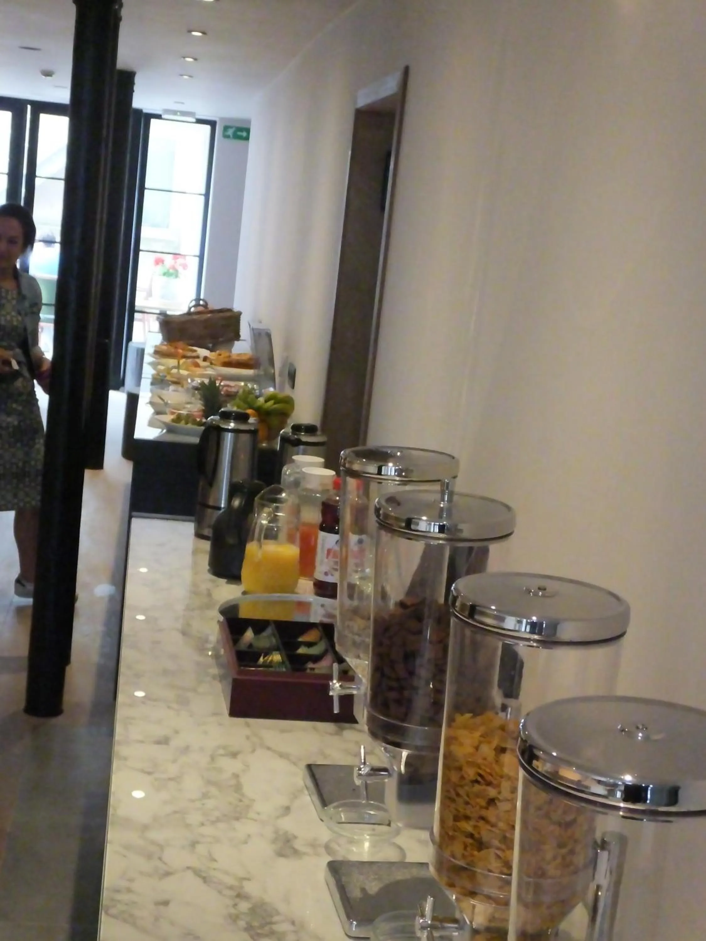 Continental breakfast in Hotel Monarc