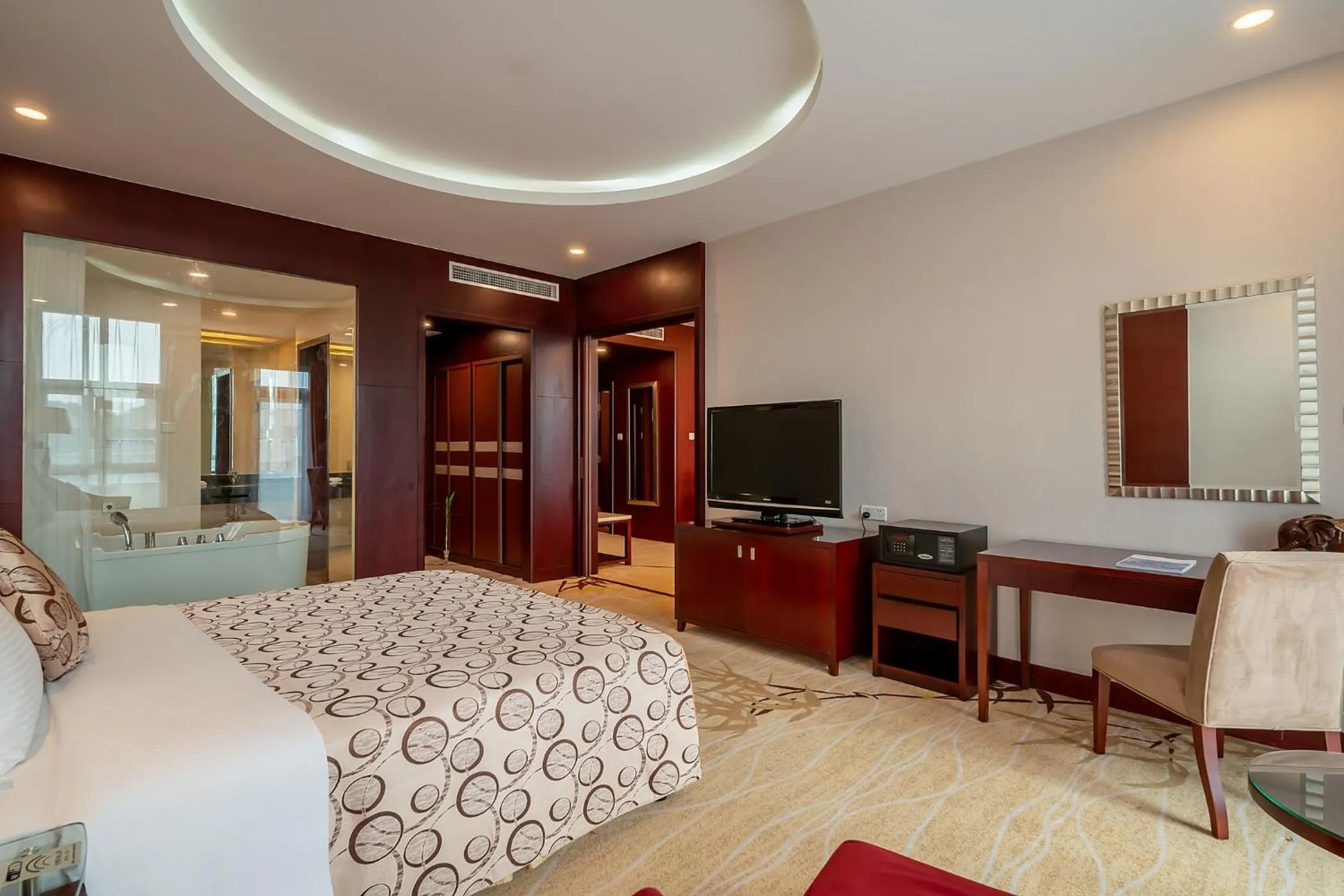 Bed in Grand Metropark Hotel Shandong