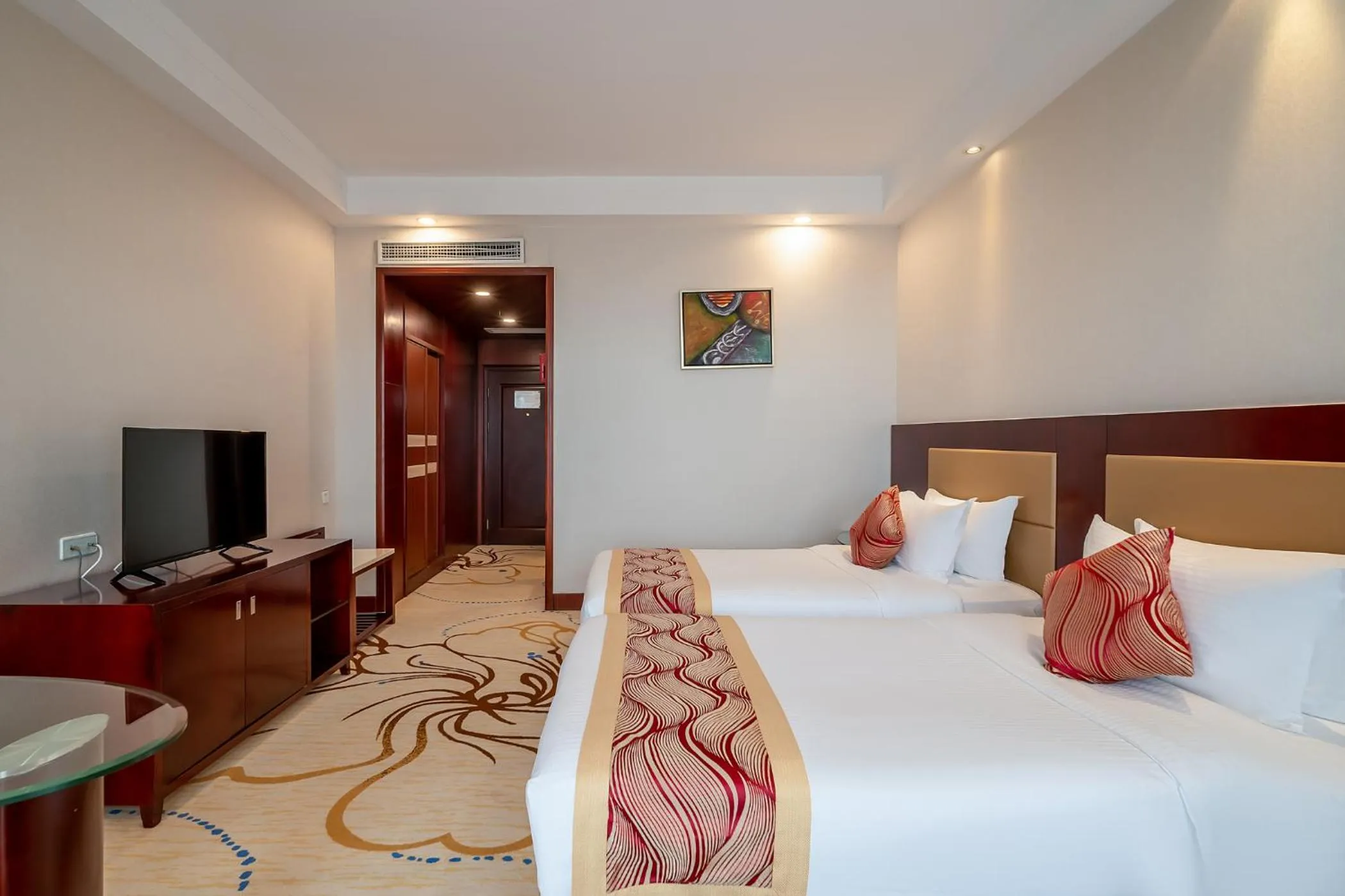 Bed in Grand Metropark Hotel Shandong