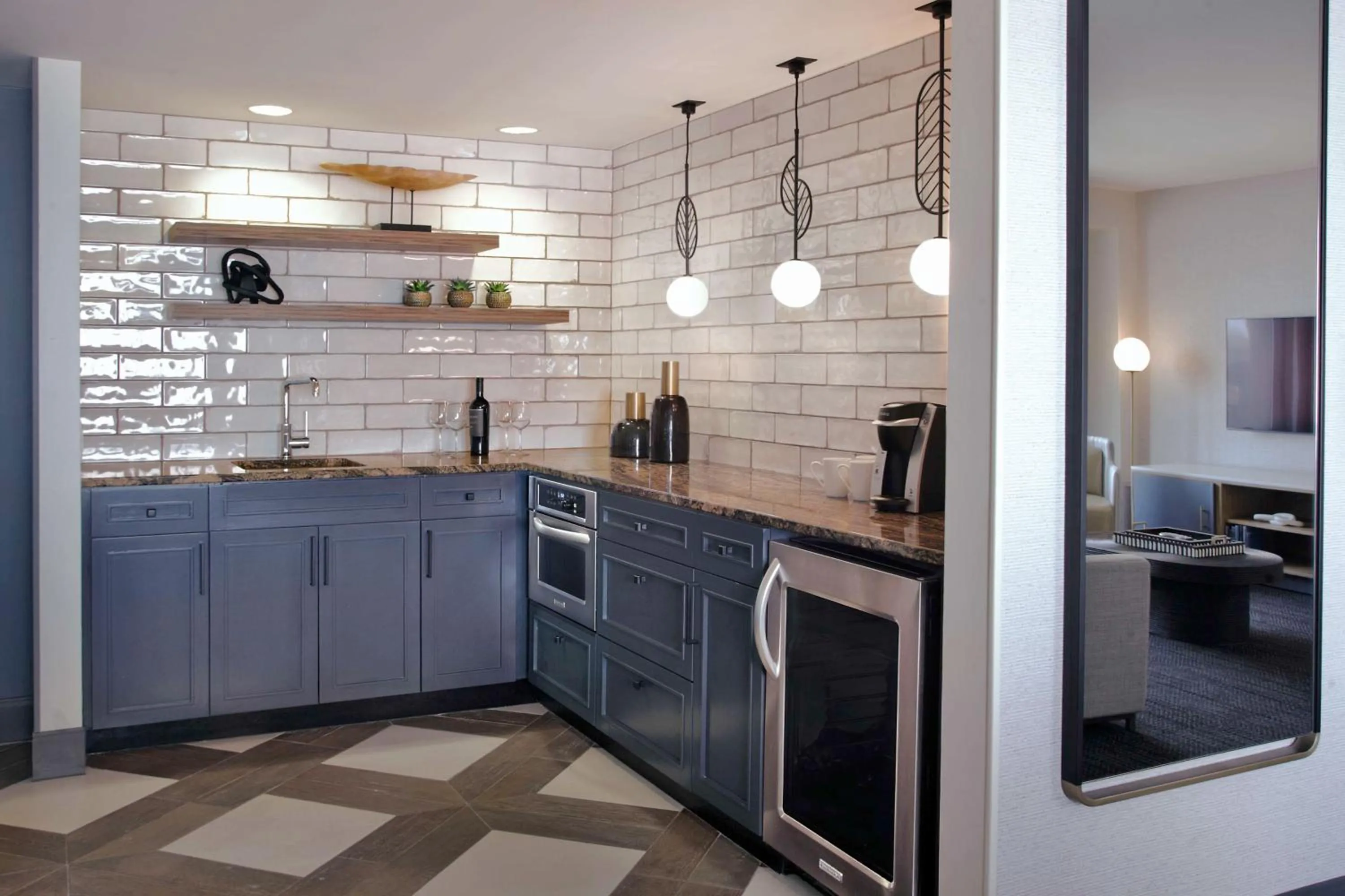 Kitchen or kitchenette in Hilton Omaha