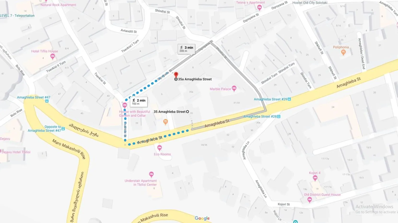 Property building in Easy Hotel T'bilisi