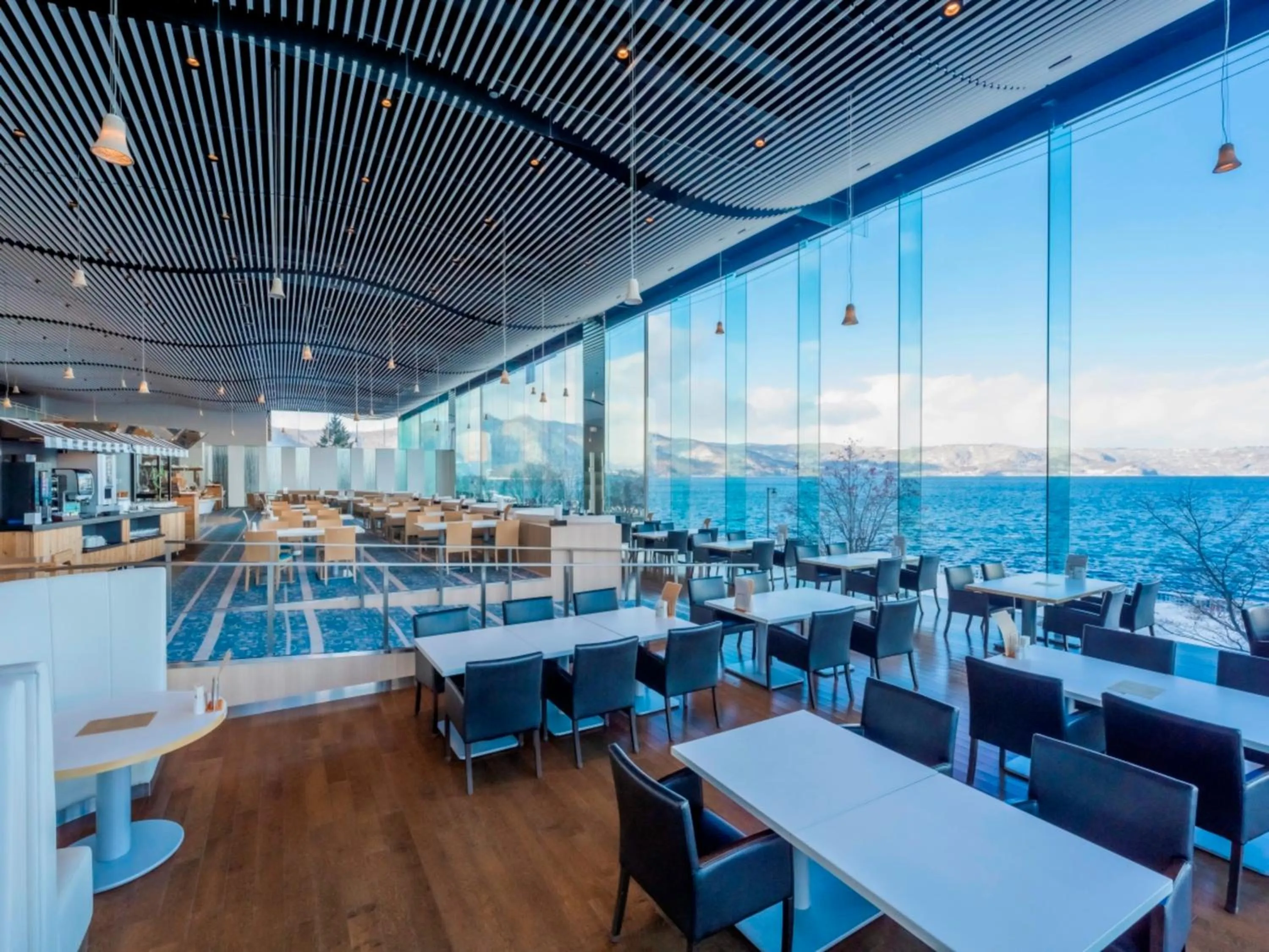 Restaurant/places to eat in The Lake View Toya Nonokaze Resort