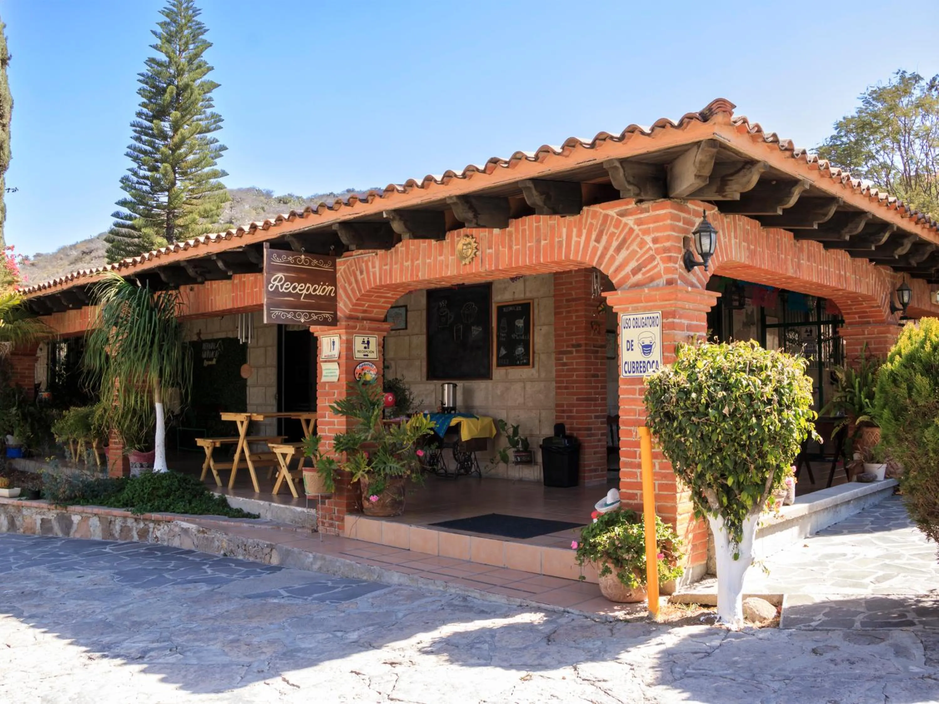 Lobby or reception in Hotel Quinta Mirador Zacualli