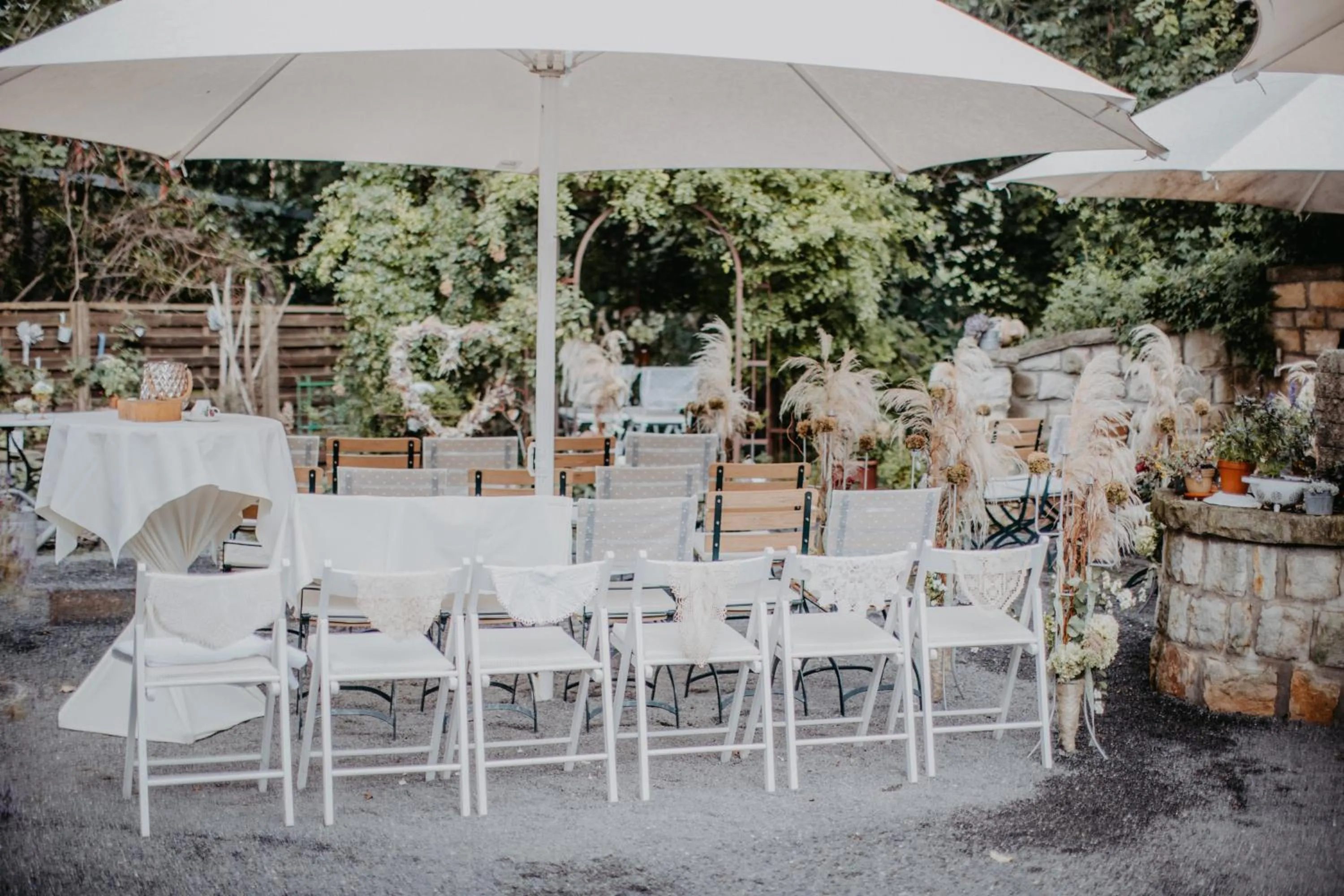 Garden in Landhotel Rosenschänke