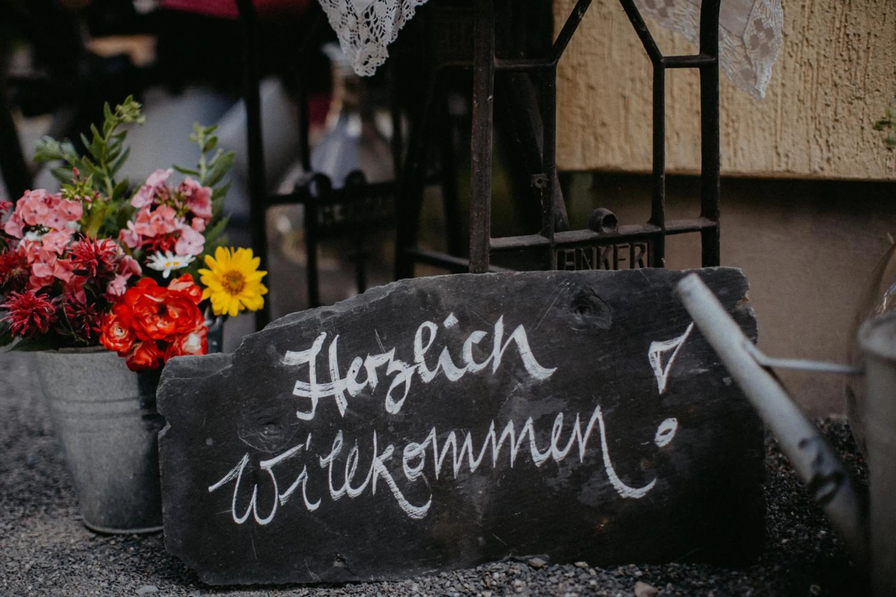 Decorative detail in Landhotel Rosenschänke