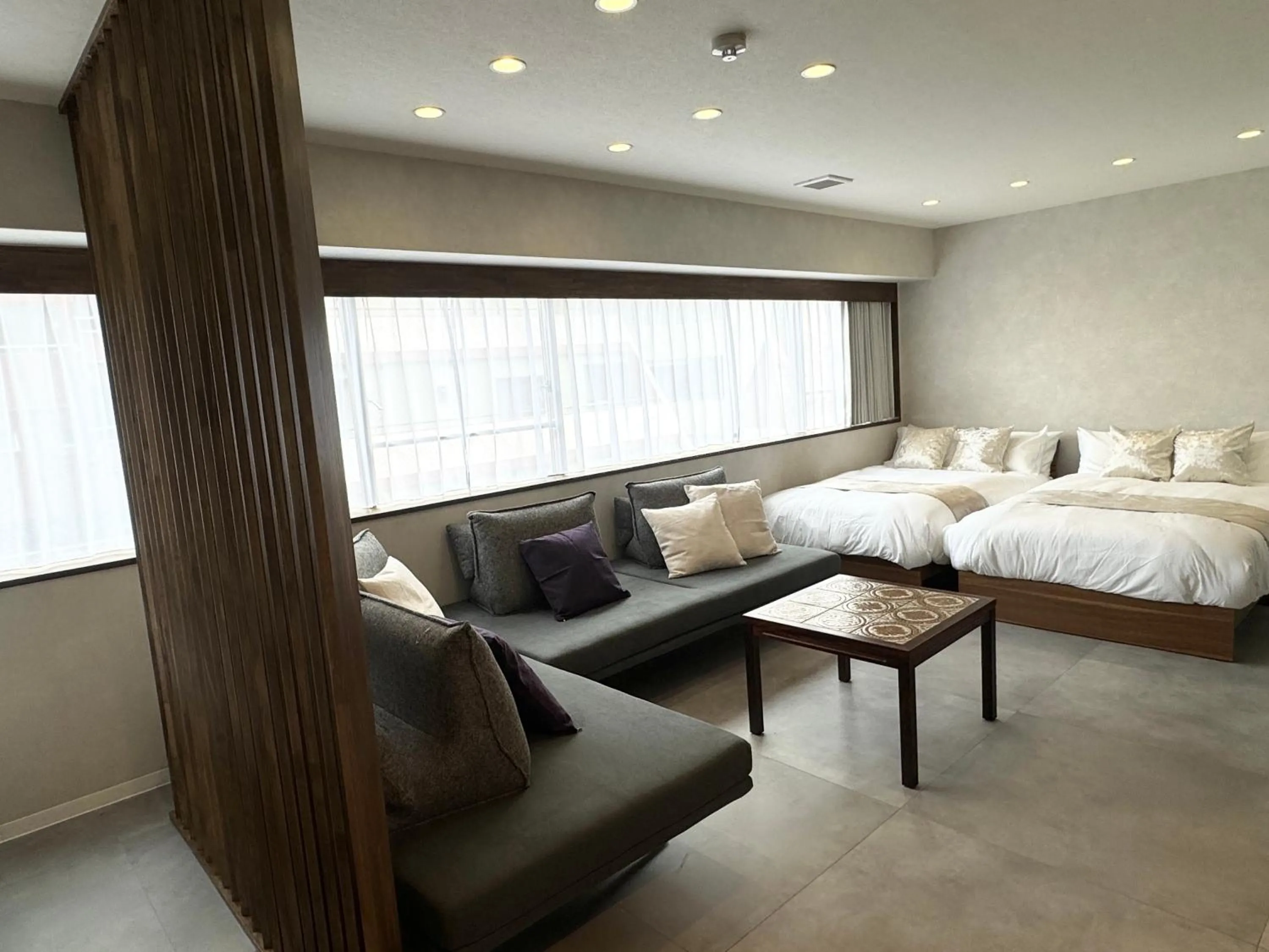 Living room, Bed in Fraise Nipponbashi -vacation rental-